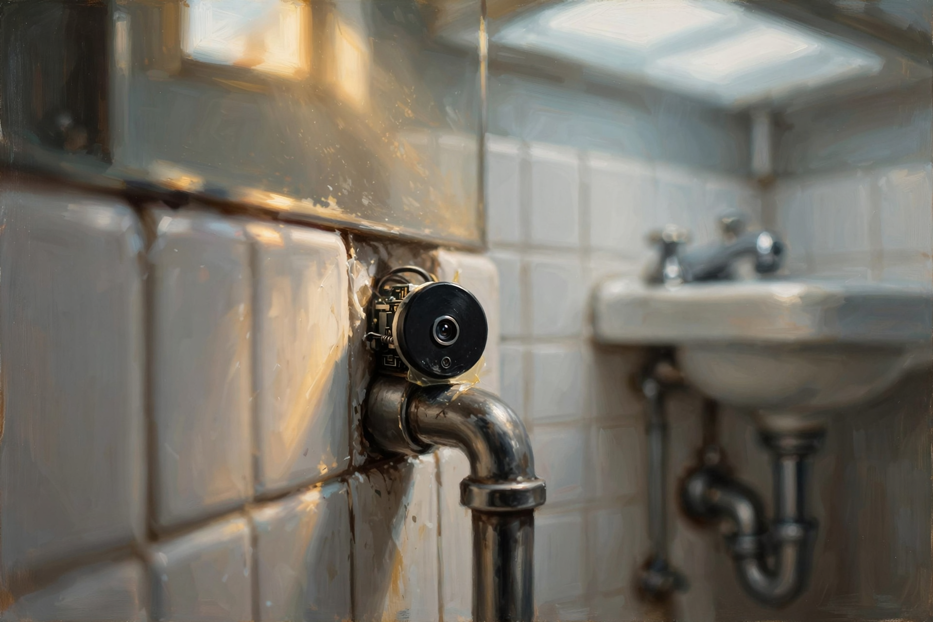 Illustration for 🚿 One Hidden Camera, Every Bathroom in the Fleet