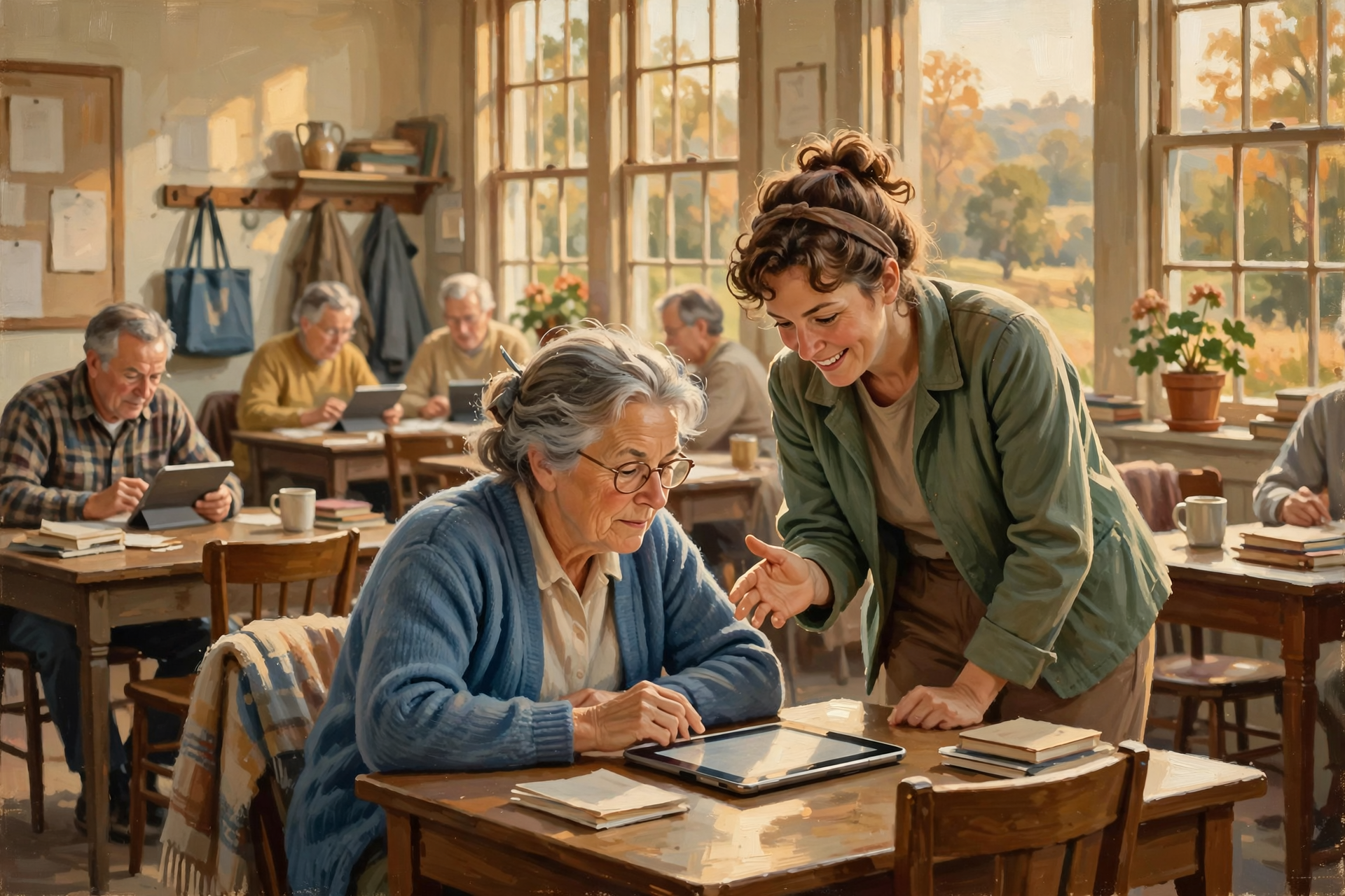 Illustration for 👵 Memphis Teaches Free AI Classes for People 50 and Up