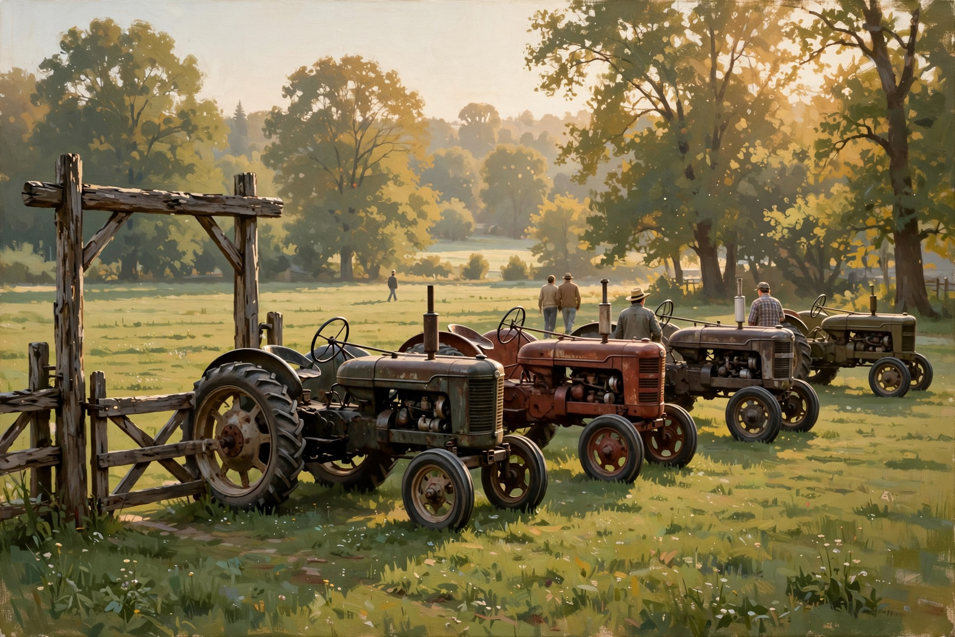 Illustration for 🚜 Days of Yesteryear, Day Two: Gates at 8