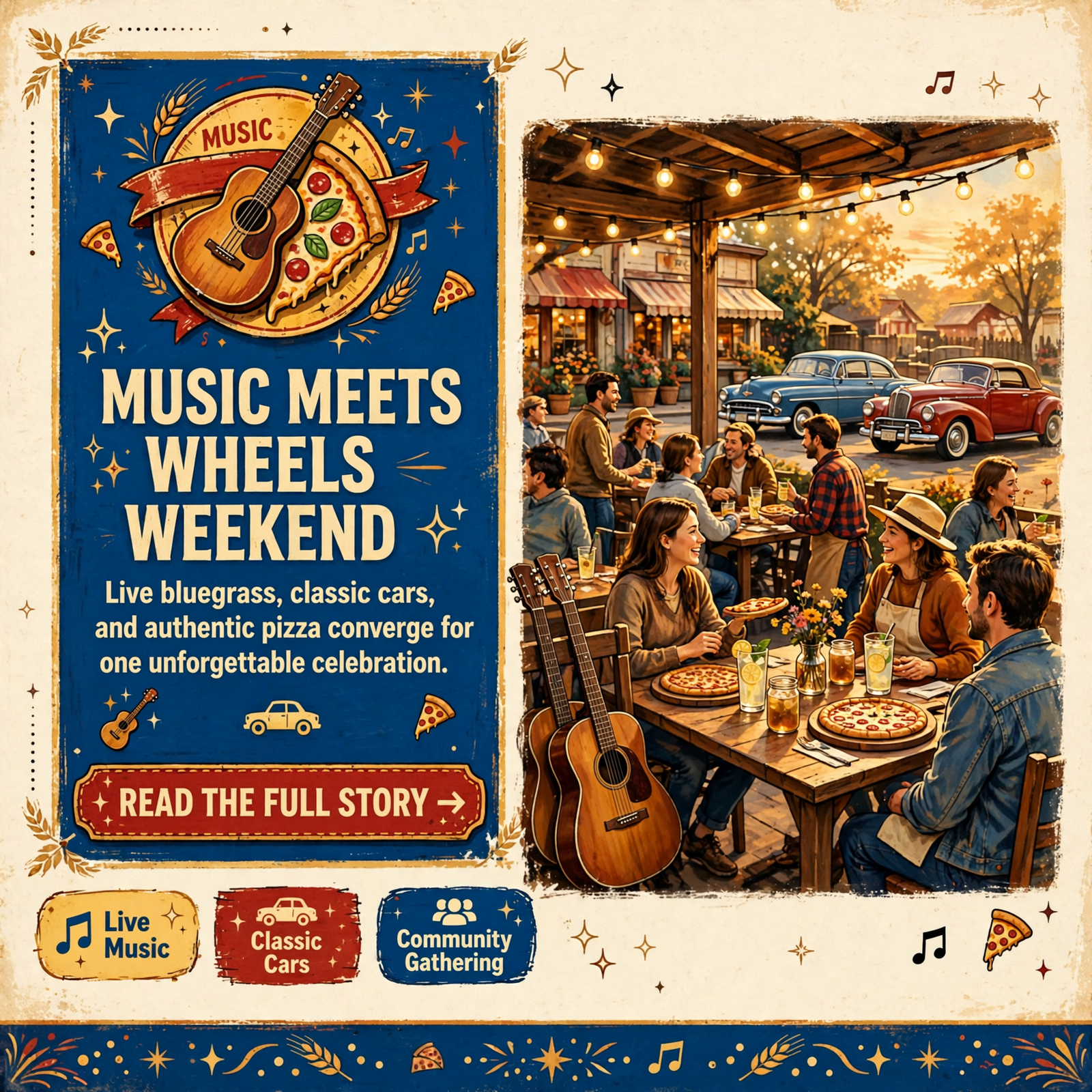 Featured image for "🎸 Live Music & Car Show Weekend Comes to New York Pizza Department in Lakesite"