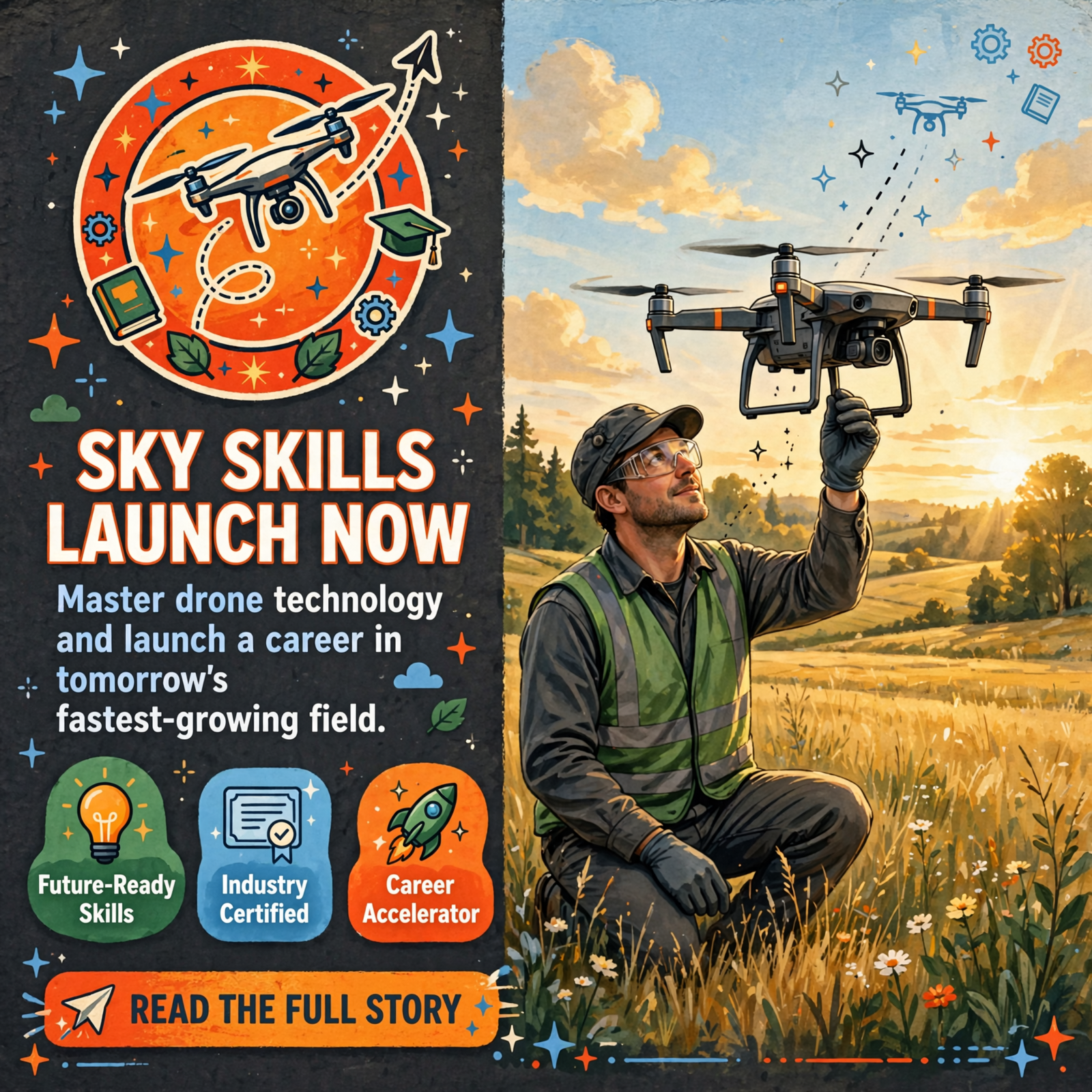 Featured image for "🚁 Next Gen Drone Technology Program Launches January 4 at TCAT McMinnville"