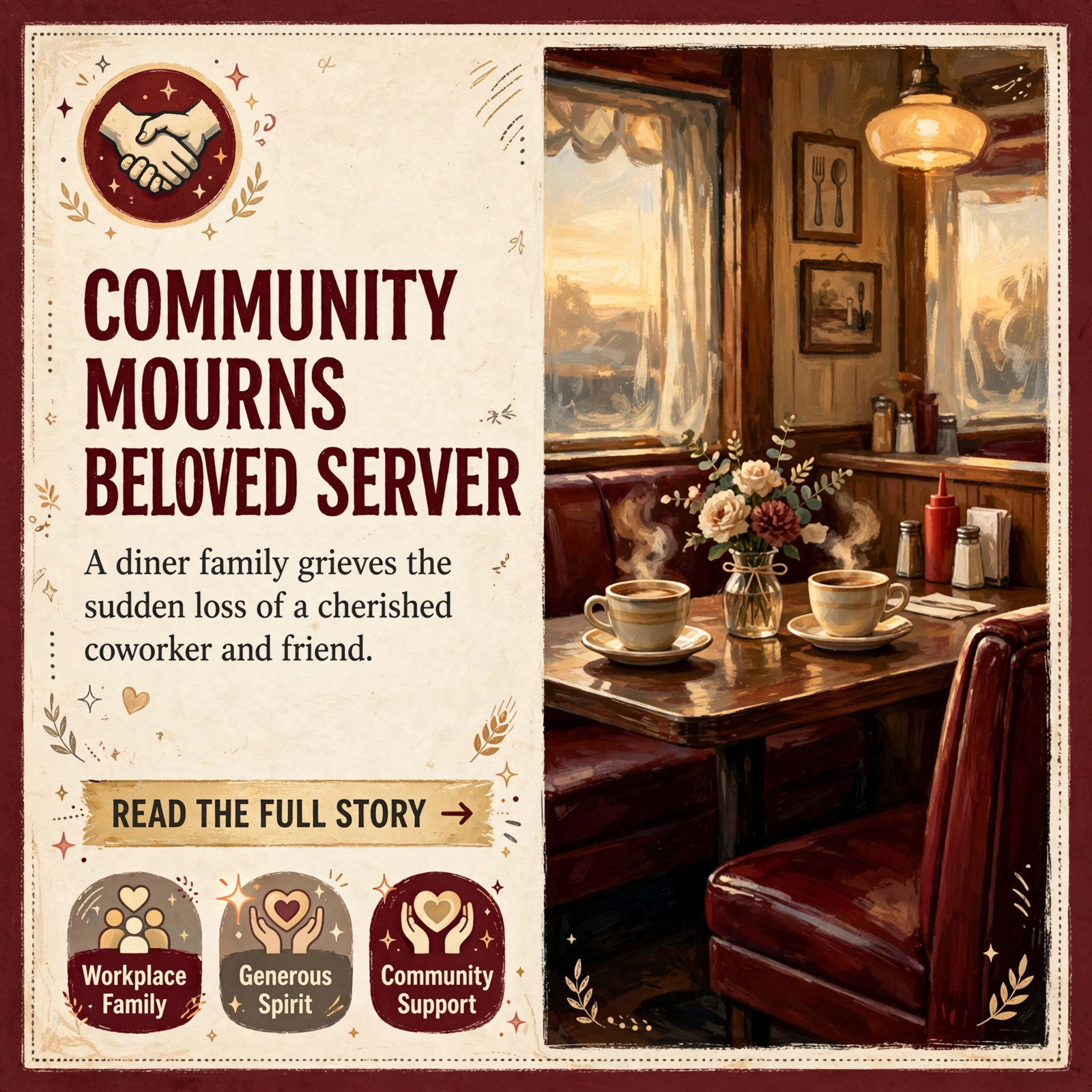 π Roberts Family Diner Community Mourns Loss of Beloved Staff Member Shannon Lafferty β Featured Image Featured image for "π Roberts Family Diner Community Mourns Loss of Beloved Staff Member Shannon Lafferty"