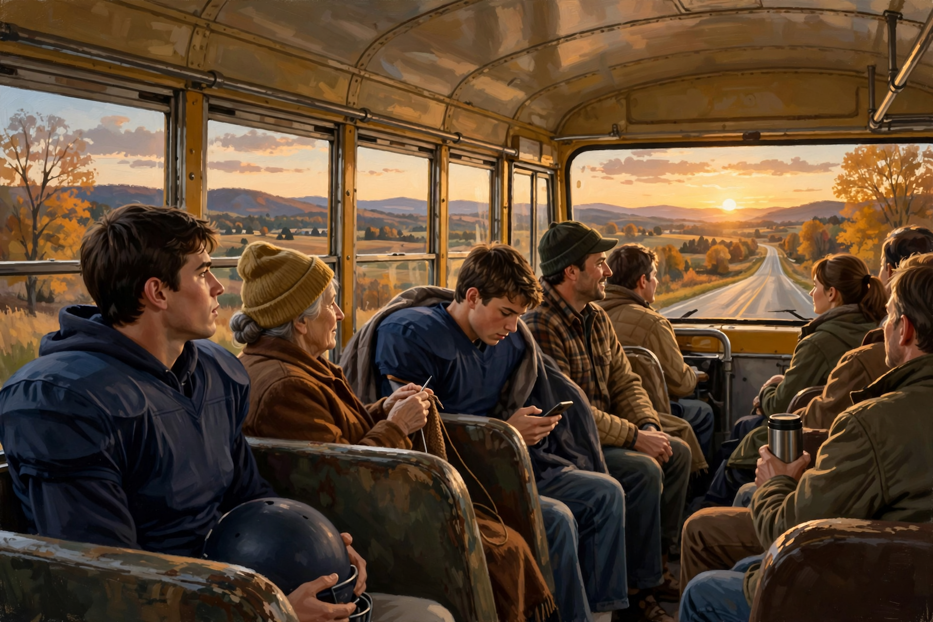 Illustration for 🏈 Friday: A Road Trip to Walker Valley — 6 p.m. by Our Clocks