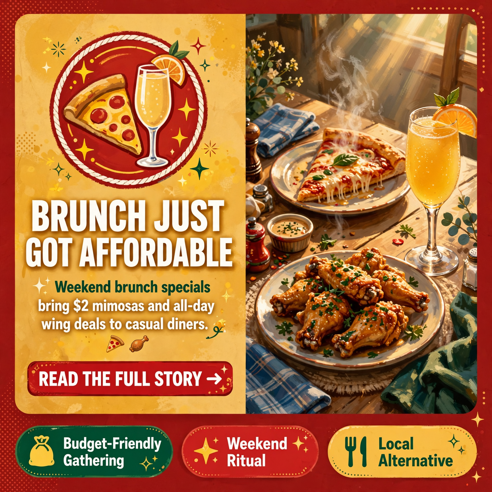 Featured image for "🍕 Weekend Brunch Specials at New York Pizza Department in Lakesite"