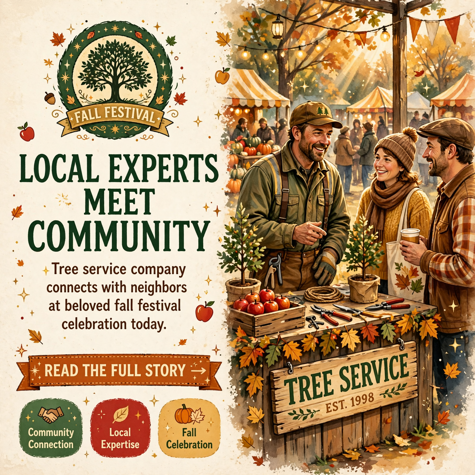 πͺ Rader’s Tree Works Joins Cleveland Apple Festival with Booth and Gift Card Giveaway β Featured Image Featured image for "πͺ Rader's Tree Works Joins Cleveland Apple Festival with Booth and Gift Card Giveaway"