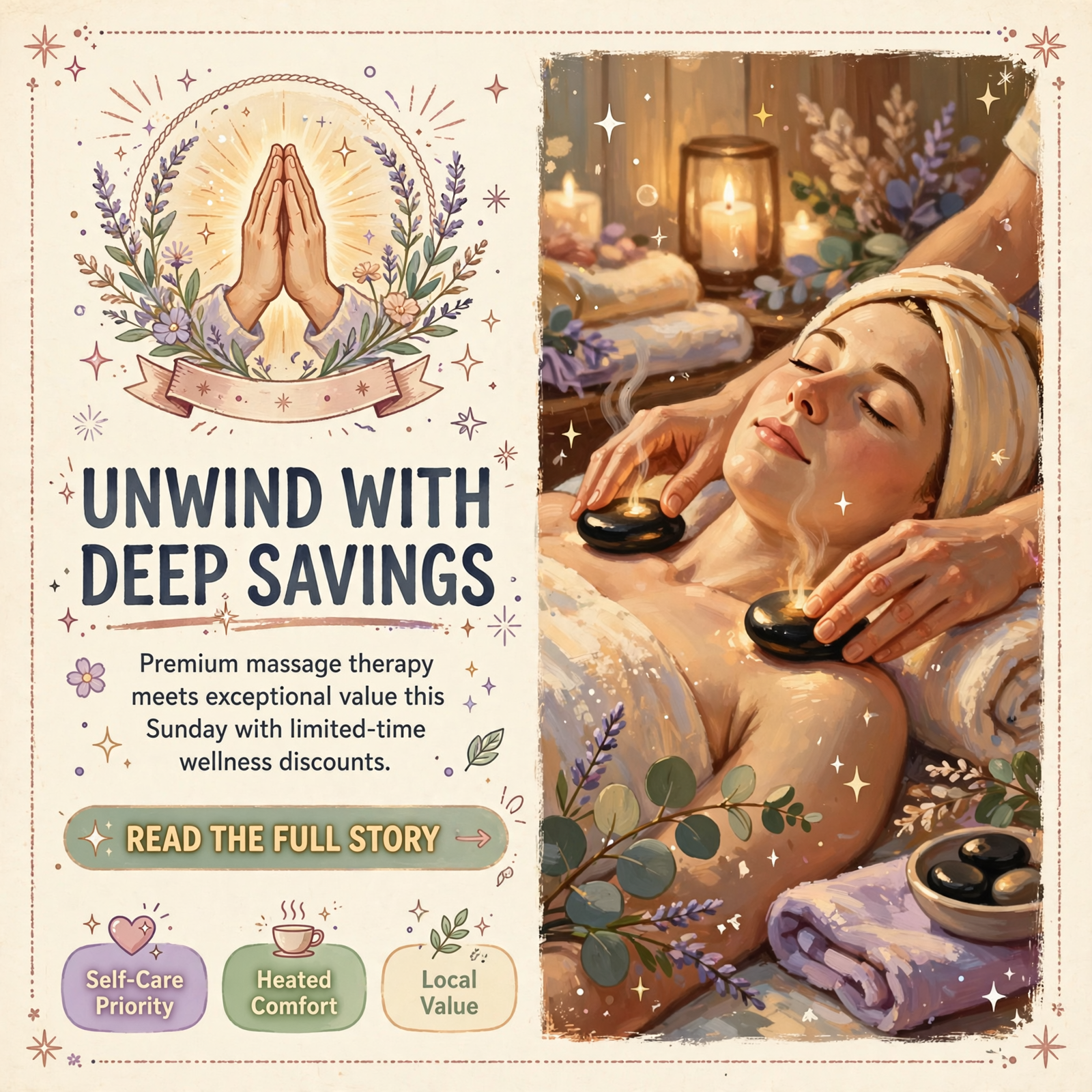 Featured image for "💆‍♀️ Sunday Self-Care Special in Cowan, TN - $25 Off Massage Services This Weekend"