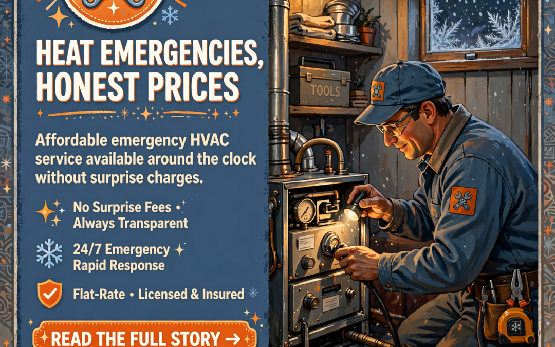 ❄️ Affordable Emergency HVAC Service Available Day and Night in Crossville