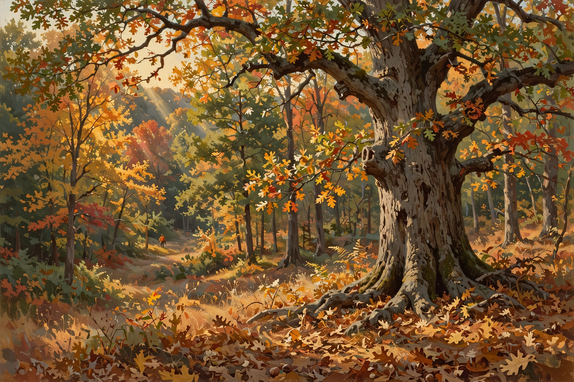 Illustration for 🦌 Hunters and Leaf Lookers: What's Open and When the Colors Peak