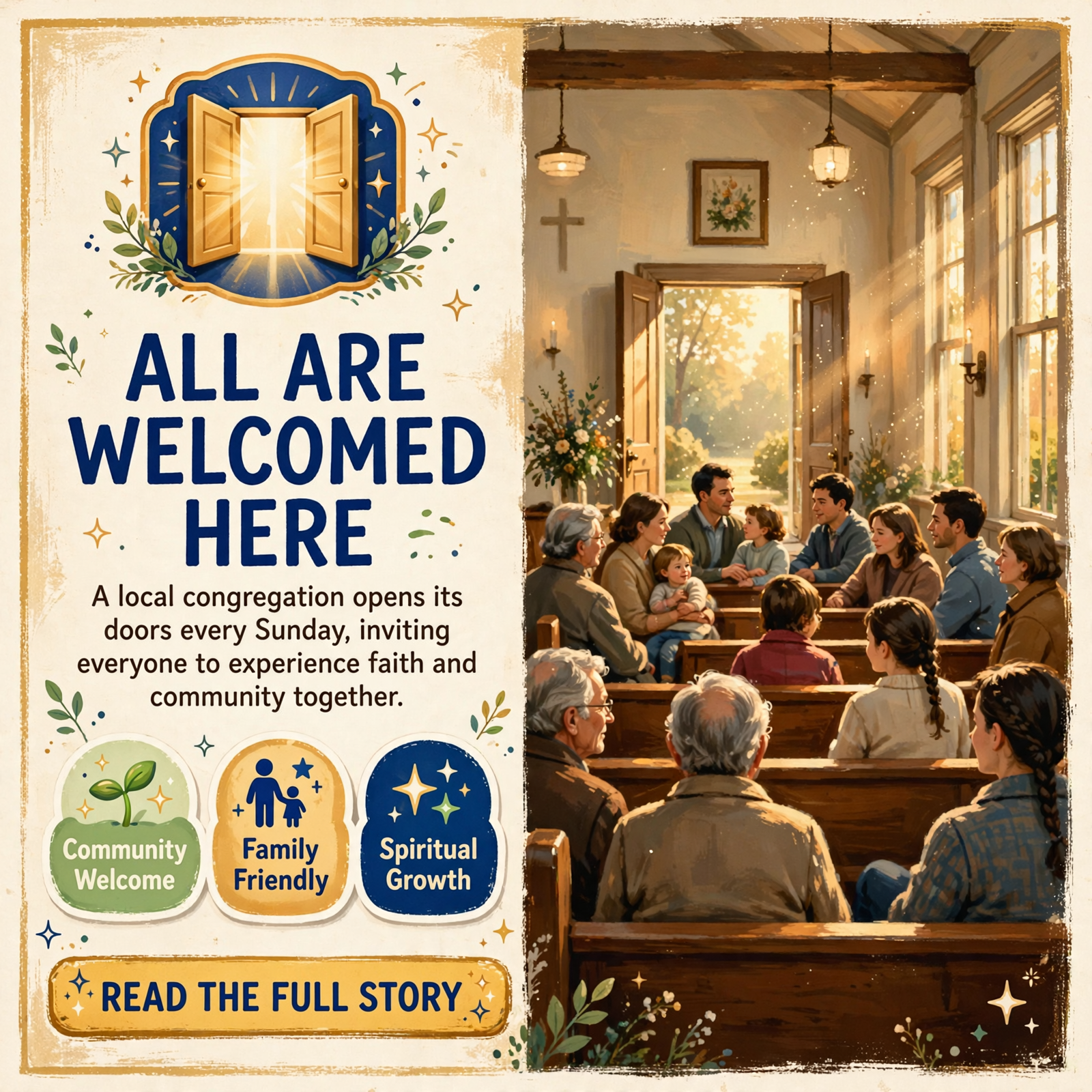 Featured image for "🙏 Cartwright Church of God Welcomes All to Sunday Worship in Whitwell"