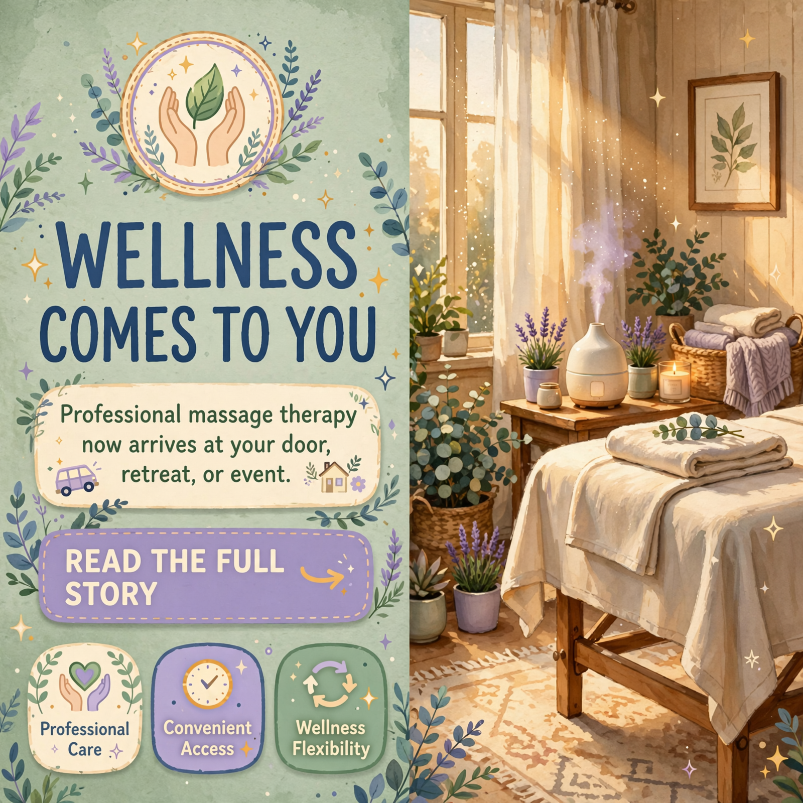 Featured image for "💆 Mountain Mobile Massage Brings Wellness to Franklin County Retreats and Home Visits"