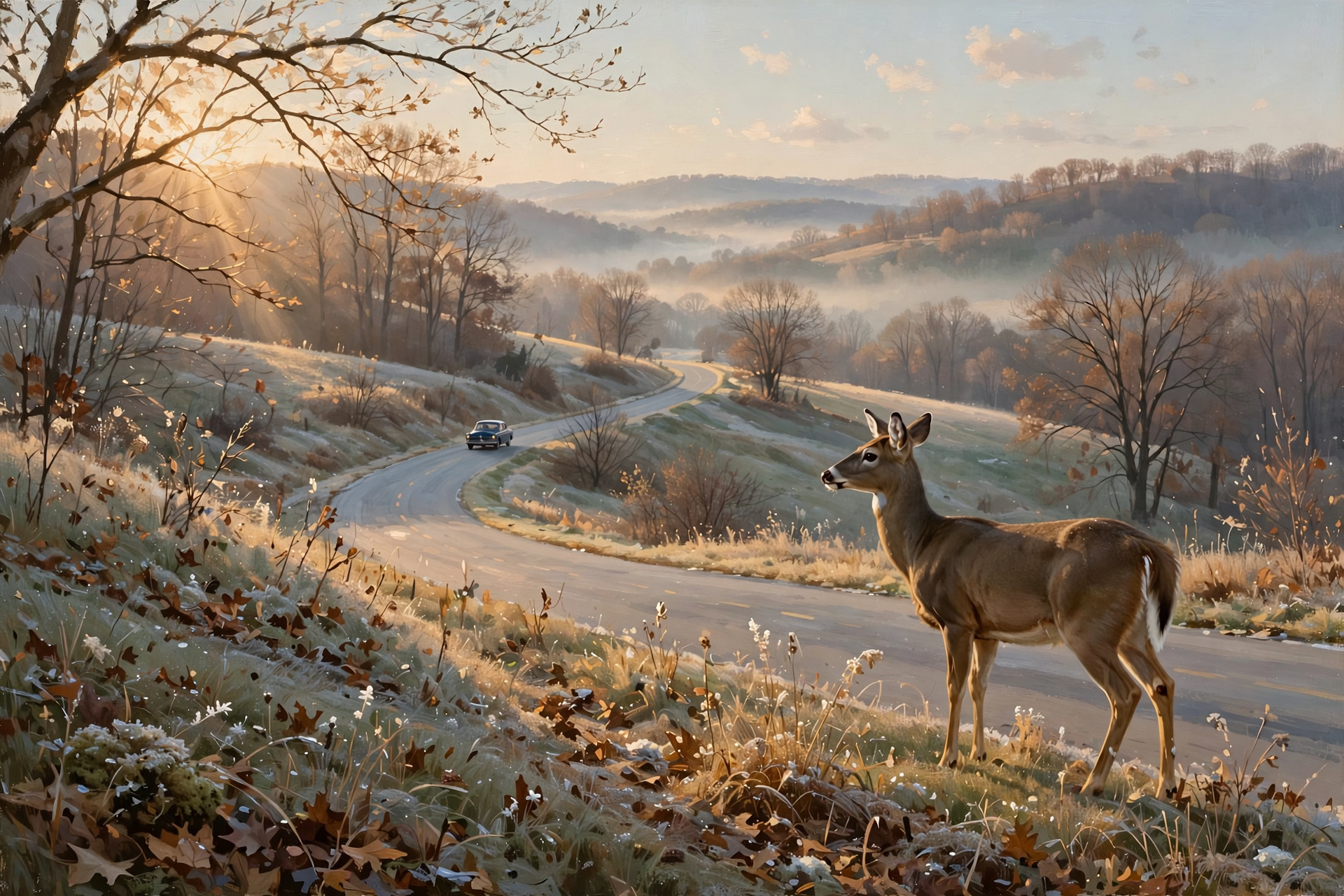 Illustration for 🍁 Leaf Lookers, Busy Deer and Two Weeks Till We Fall Back: Your Roads & Commute Report