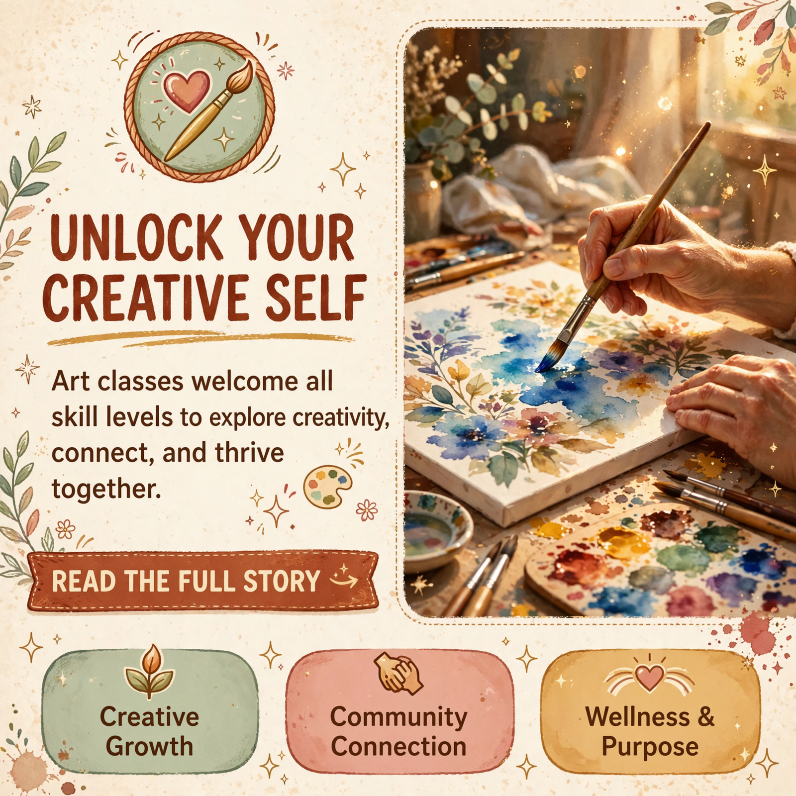 Featured image for "🎨 Art Classes Open for Registration - Try Something New and Creative"