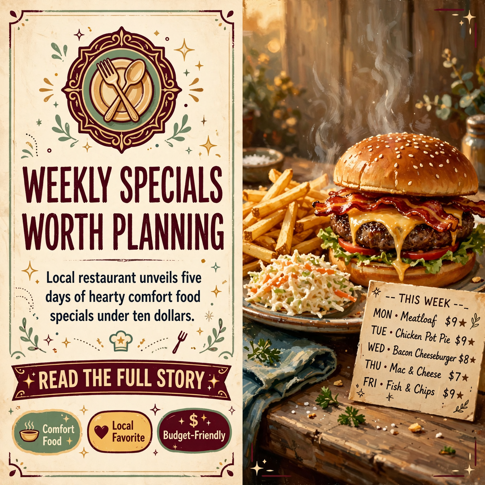 Featured image for "🍽️ Tammy's Market Serves Up Next Week's Lunch Specials in McMinnville"