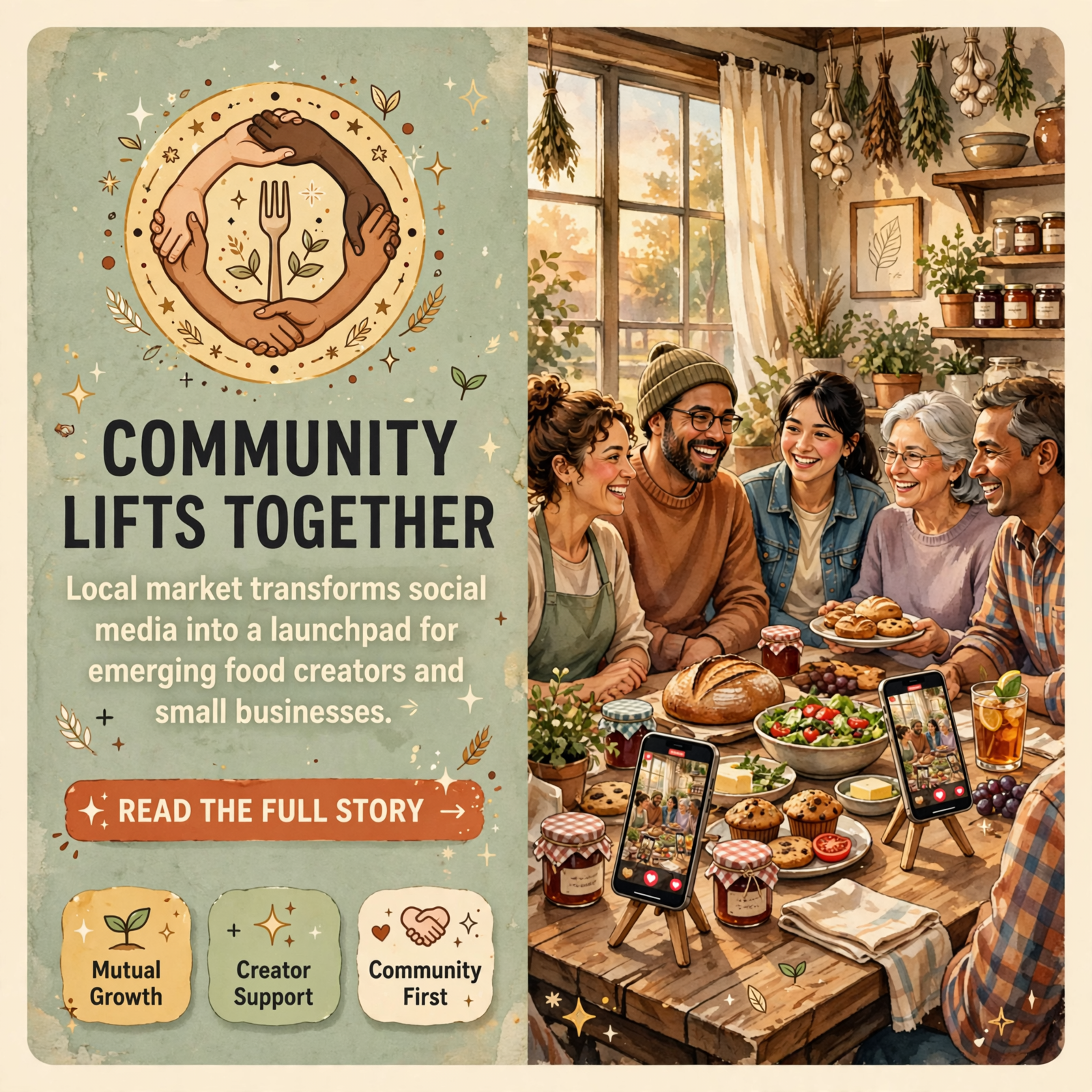 Featured image for "🤝 Tammy's Market Launches Community Shoutout Initiative for Local Businesses and Content Creators"