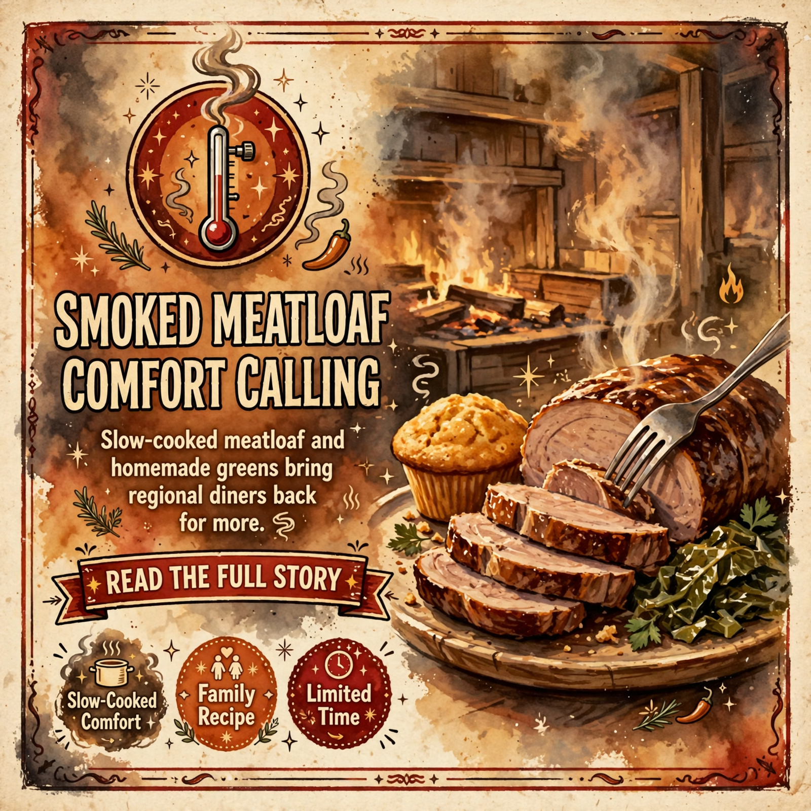 Featured image for "🍖 Smoked Meatloaf Special at Blue Hole BBQ in Ocoee"