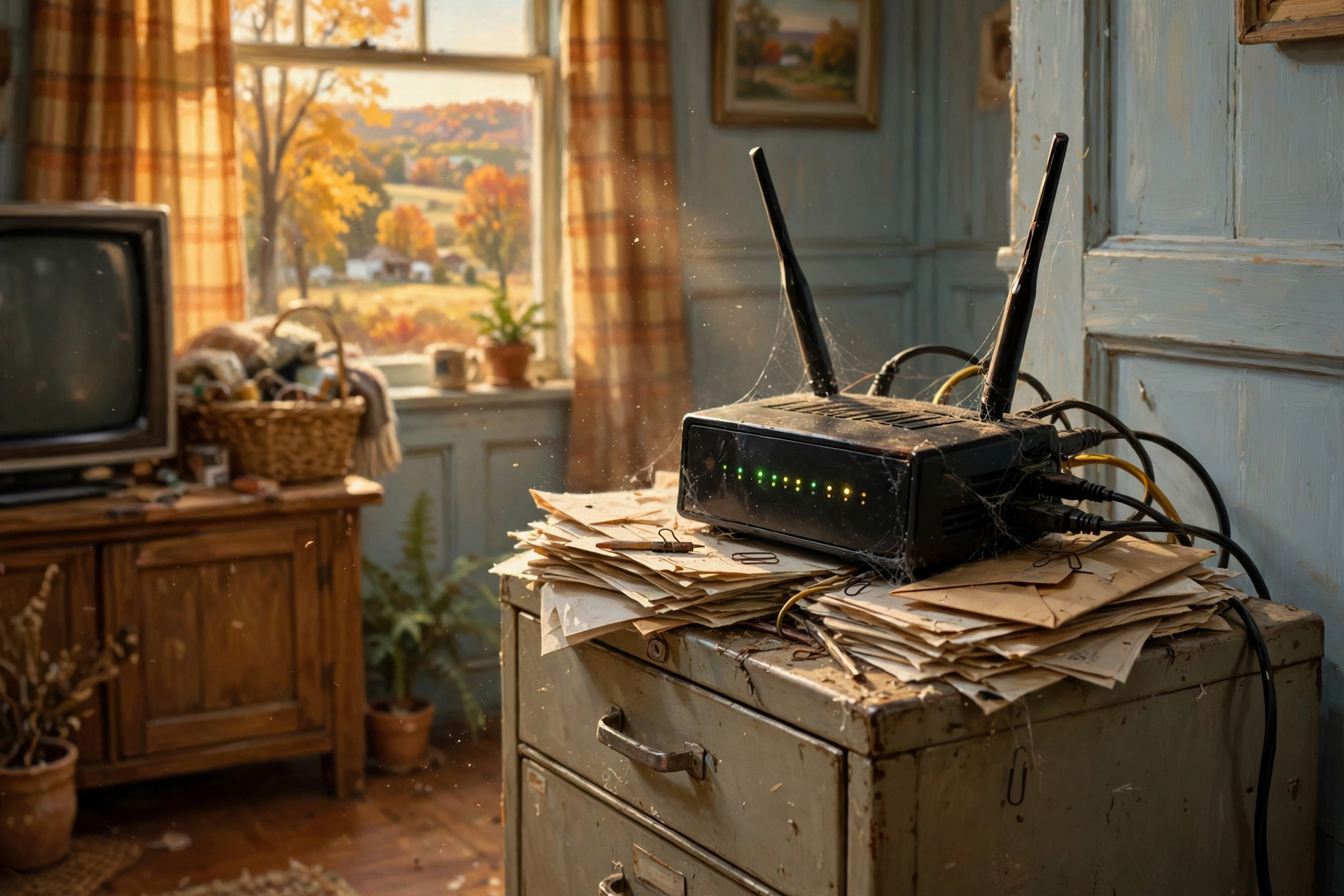 Illustration for 📶 Give Your Wi-Fi Router a Fall Check-Up: Updates, Passwords and a Guest Network Before Company Comes