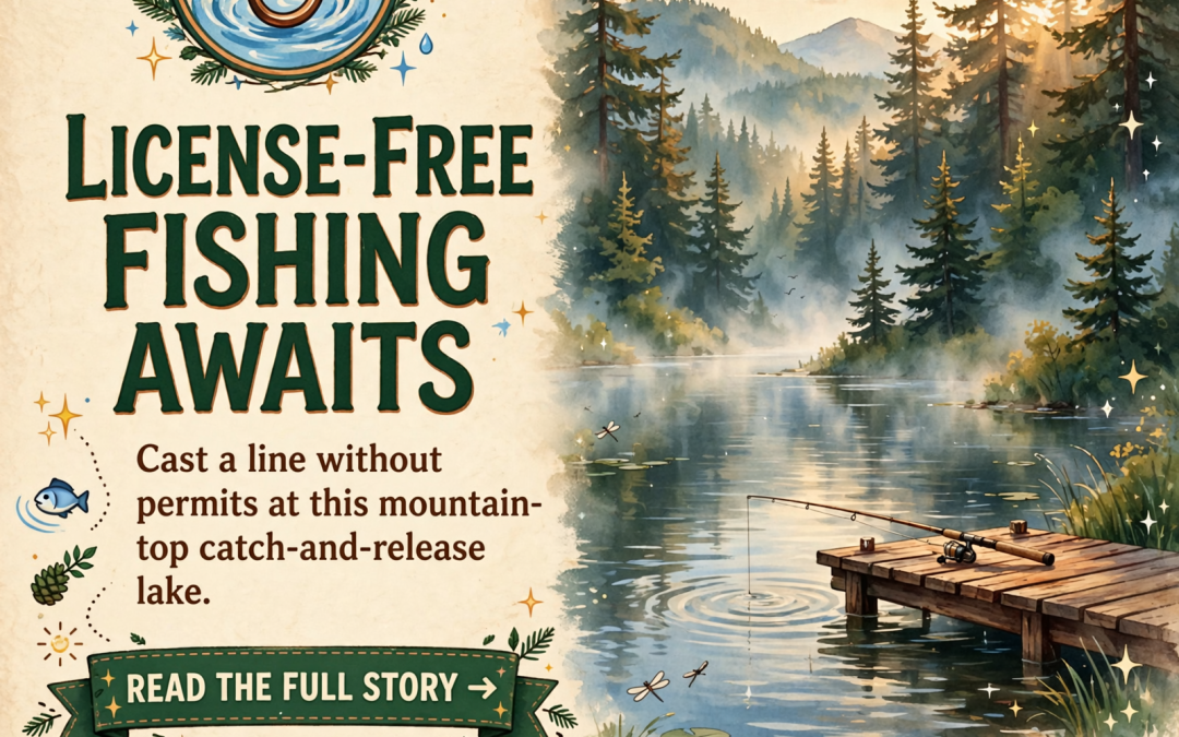 🎣 Catch-and-Release Fishing at Sasquatch Farm Scenic RV Park & Campground Near South Pittsburg