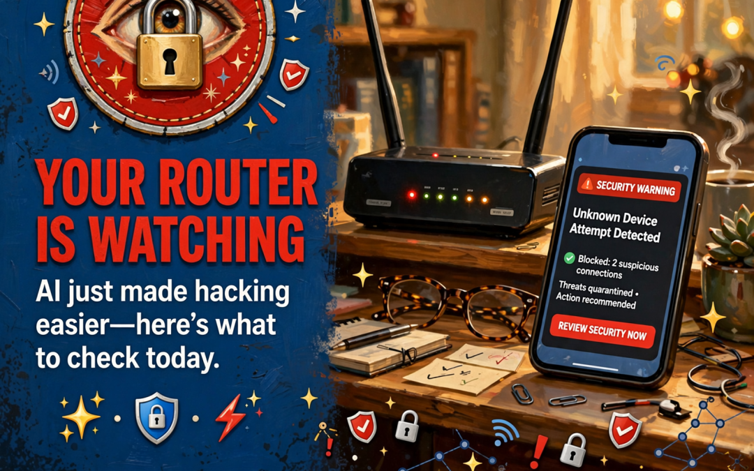 📡 A Router Bug Found With AI, a Voice Fight, and a Map of Who’s Watching