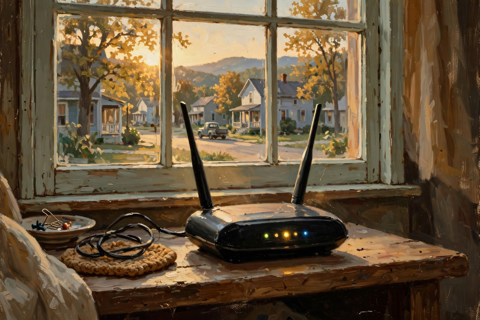 Illustration for 📡 The Router That Can Be Taken Over From Across the Street