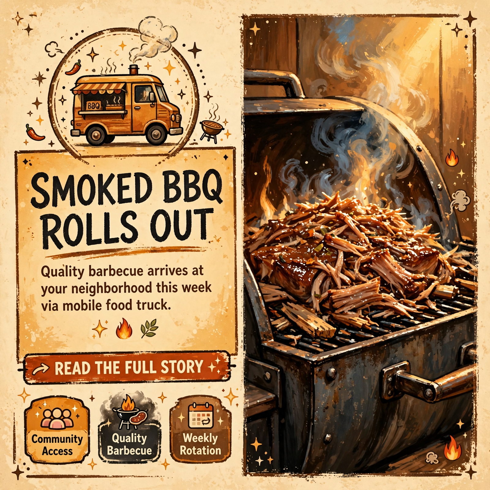Featured image for "🍖 Smoke Sesh BBQ & Catering Rolls Out Weekly Food Truck Schedule Across Hamilton County"