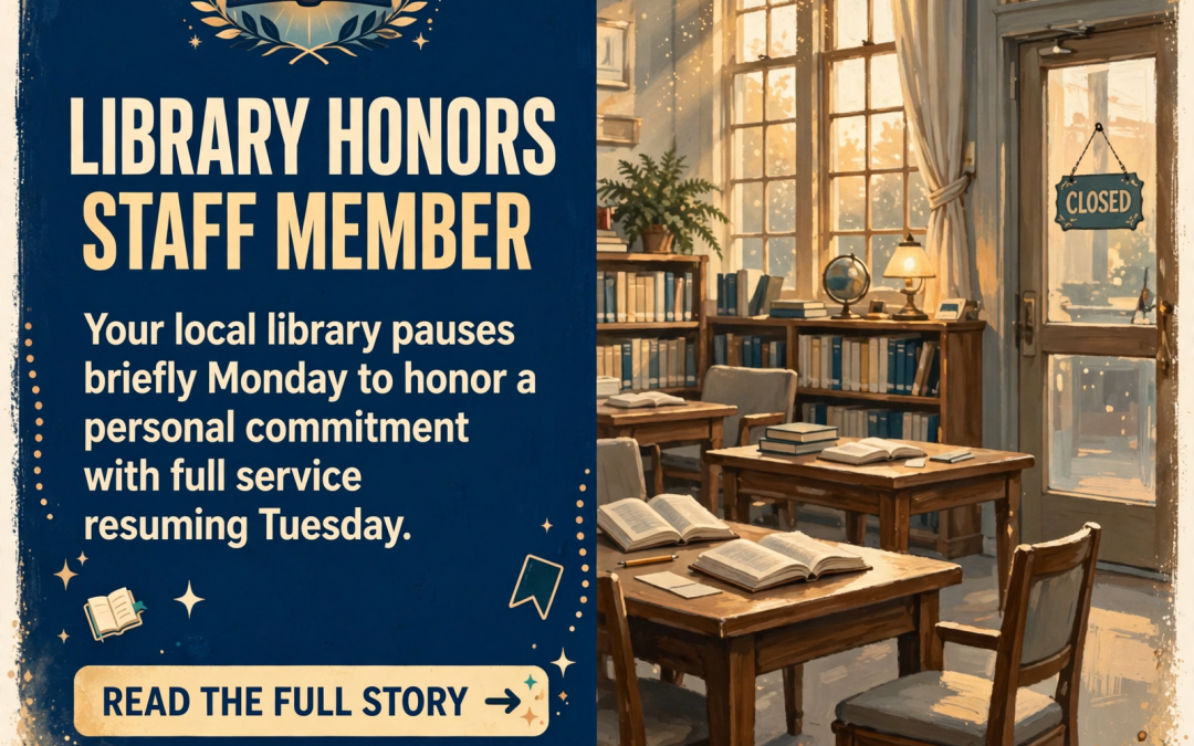 📚 Burritt Memorial Library Closes October 19 for Memorial Service