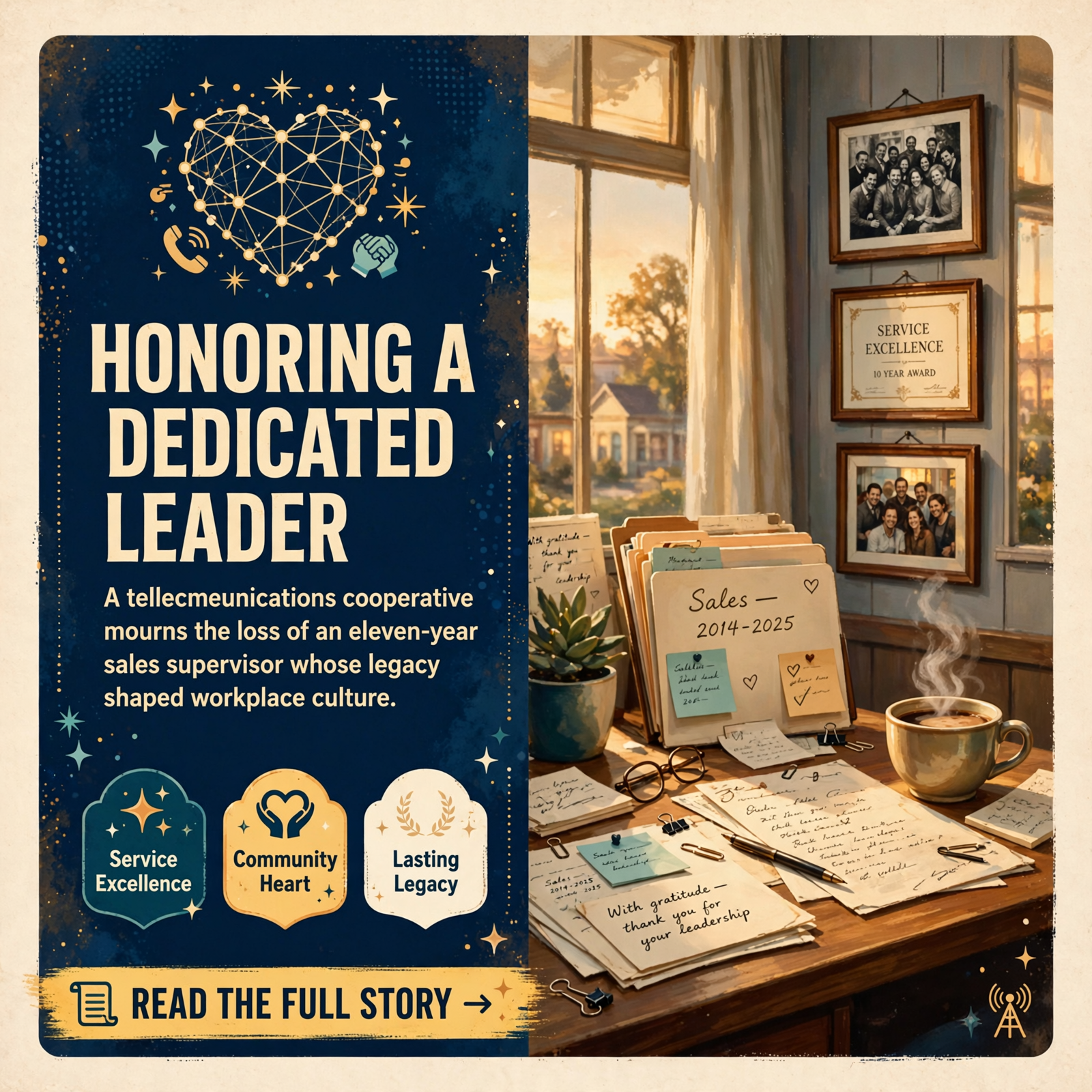 Featured image for "💙 Ben Lomand Connect Mourns Loss of Long-Time Sales Supervisor Stevana Bouldin"