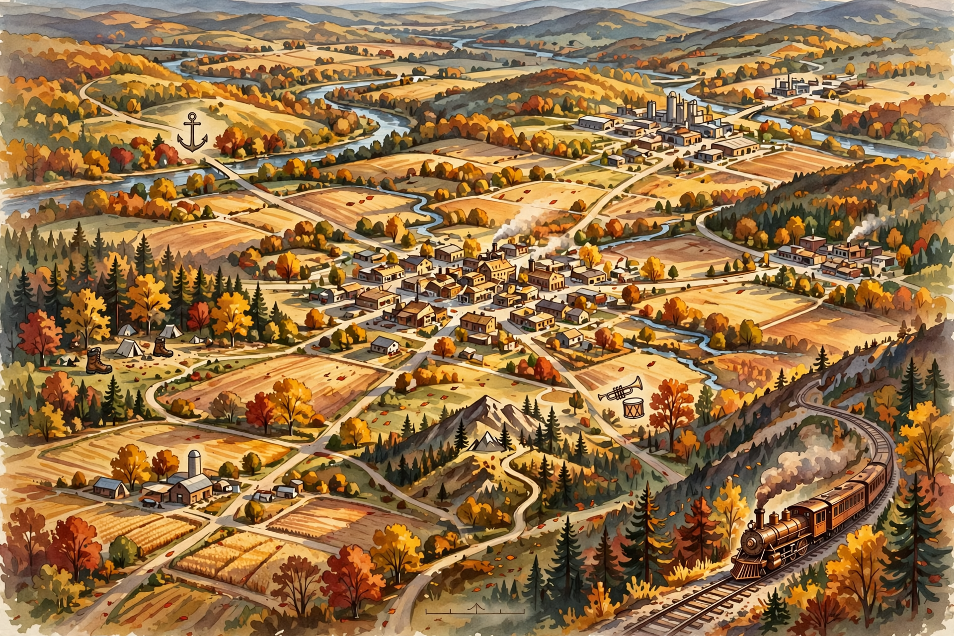 Illustration for 🧭 Hundred-Mile Happenings: Big Band Swing in South Pittsburg, a Ballet With a Live Orchestra, a Full-Day Train to Copperhill and a Thanksgiving-Weekend Hike From Barker Camp