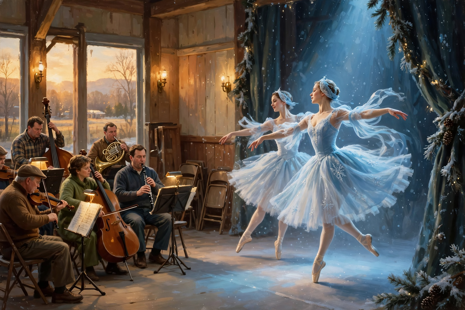 Illustration for ❄️ Watch The Snow Queen Ballet, With a Live Orchestra, in Dalton