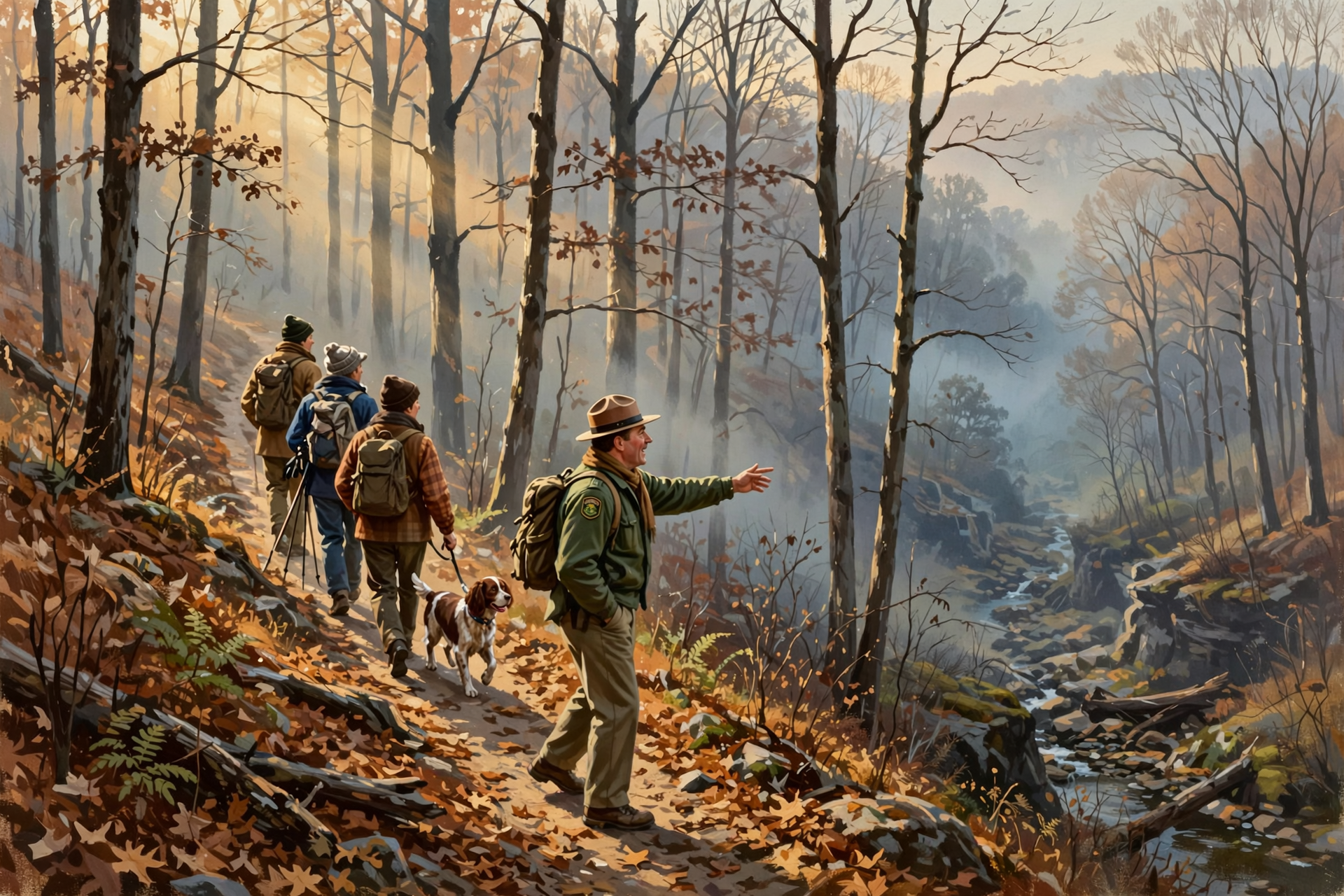 Illustration for 🥾 Walk Off the Turkey on the Cumberland Trail From Barker Camp, Right Here in Dunlap