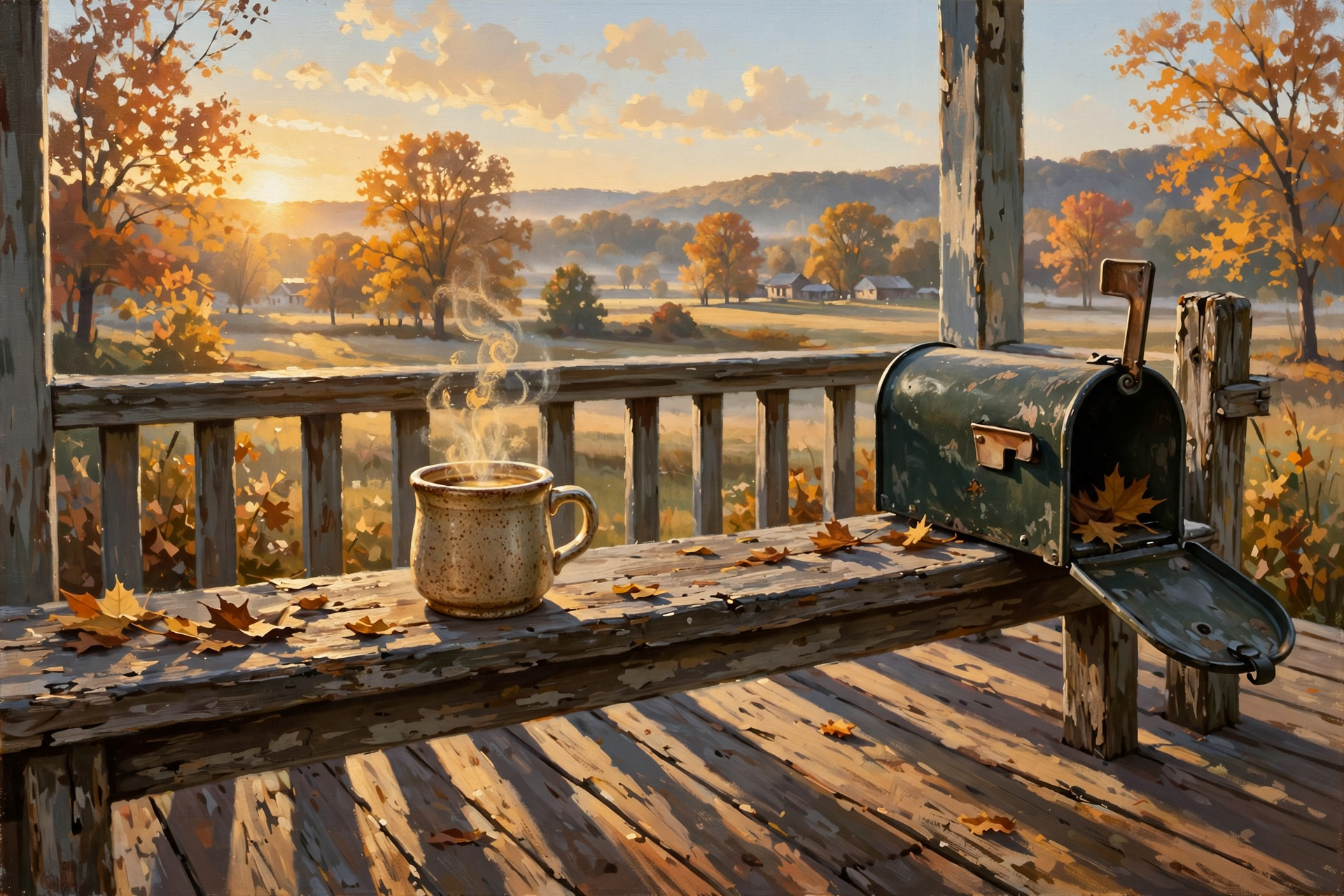 Illustration for ☕ Front Porch Morning: Early Voting Is Back, a $90 Check to Watch For, and Free Chair Dancing at 1