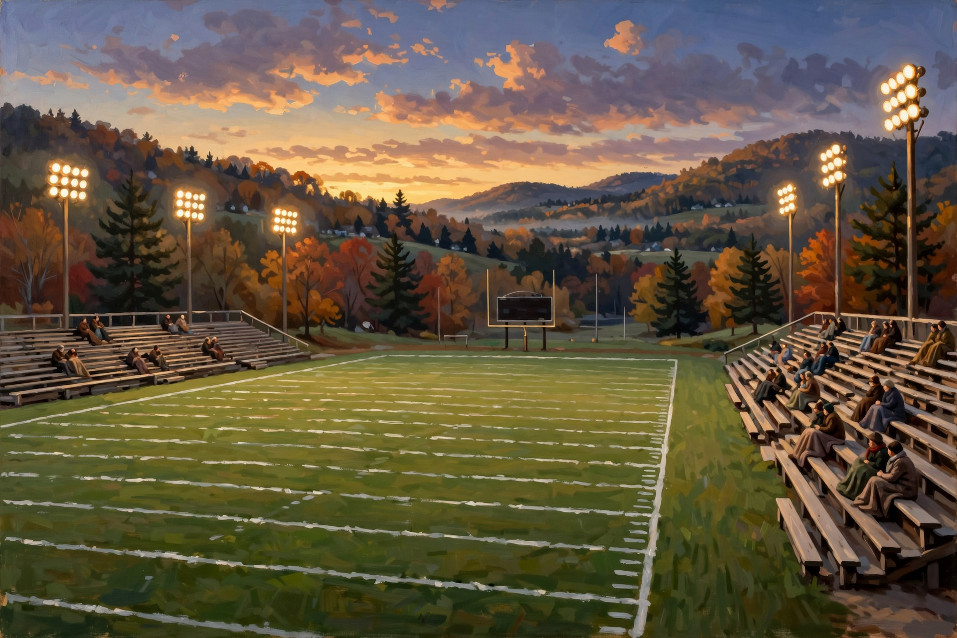 Illustration for 🏈 Friday: Indians at Walker Valley β Still 6 p.m. Our Time