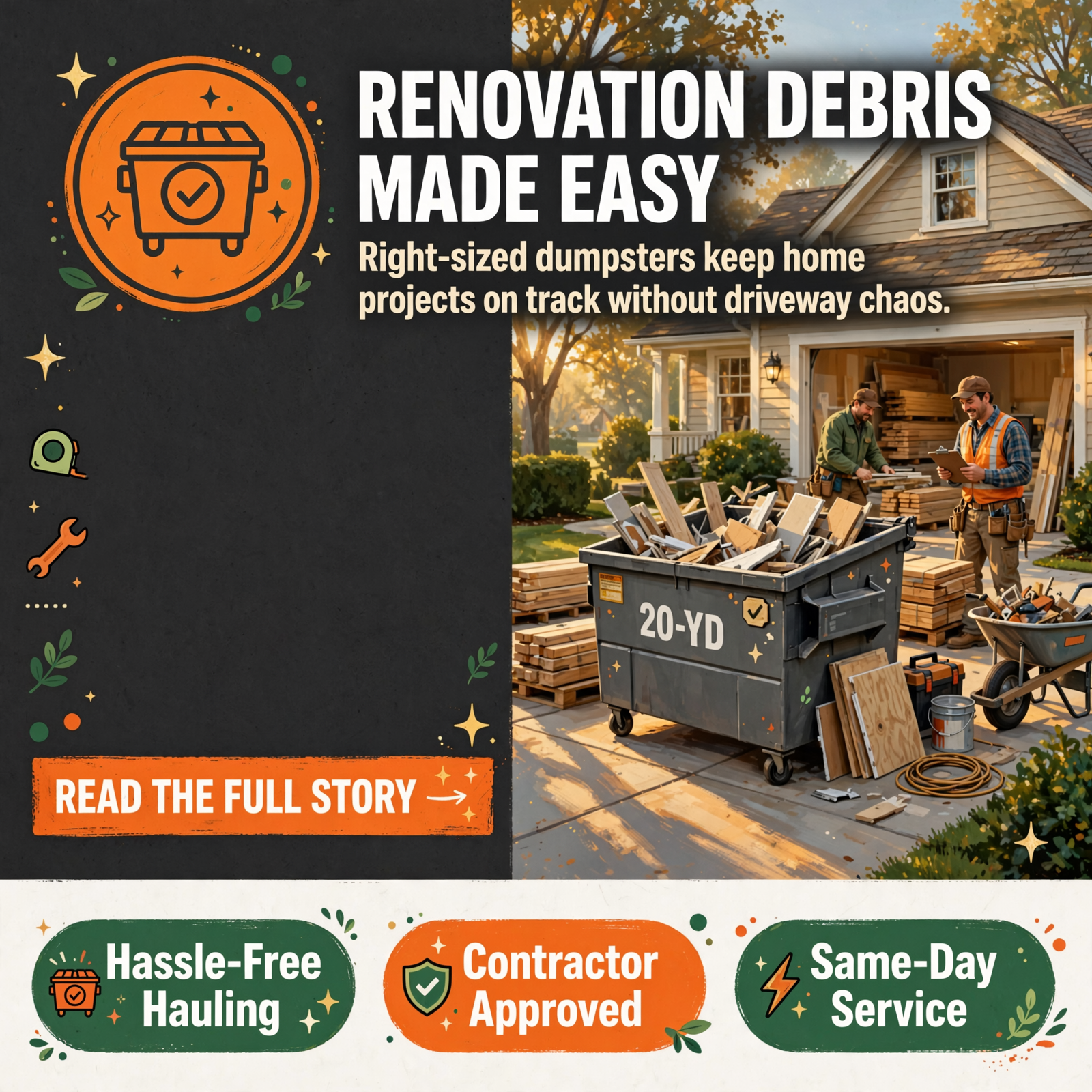 ๐๏ธ Haul Away Guy Offers 20-Yard Dumpsters for Home Renovation Projects in Chattanooga โ Featured Image Featured image for "๐๏ธ Haul Away Guy Offers 20-Yard Dumpsters for Home Renovation Projects in Chattanooga"