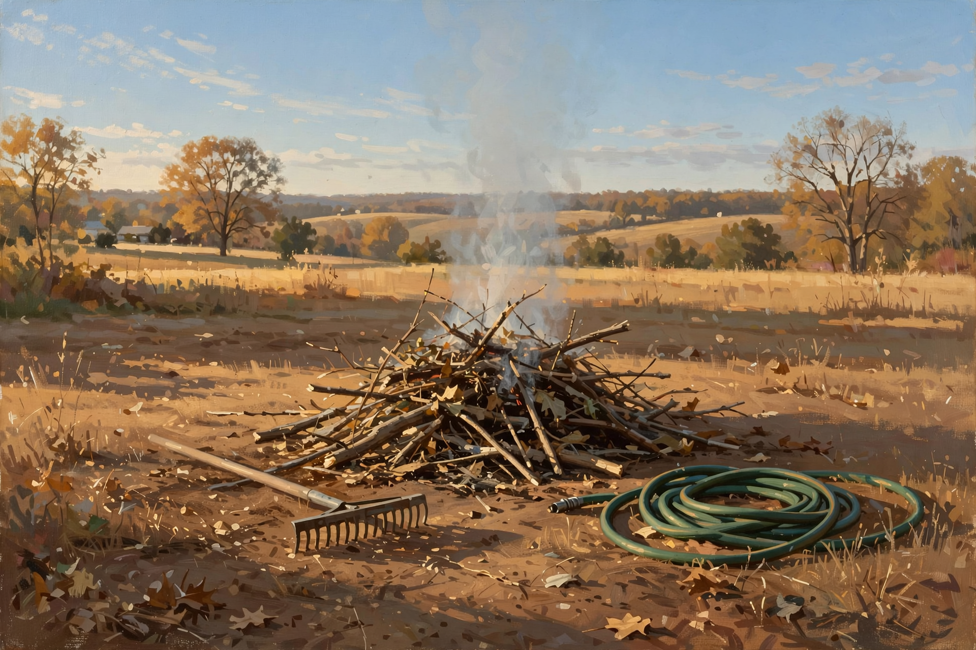 Illustration for 🔥 Burn Permits: Why West Tennessee Got Paused, and What It Means Here