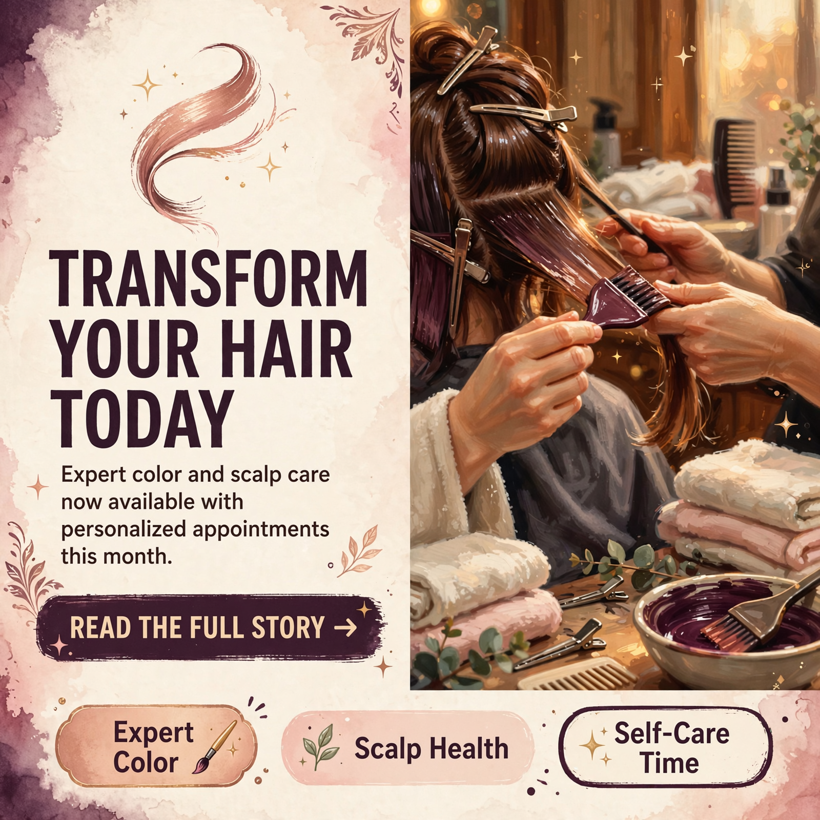 Featured image for "💇🏽‍♀️ Cultured Canvas in Dayton Announces October Openings for Hair Color and Scalp Services"