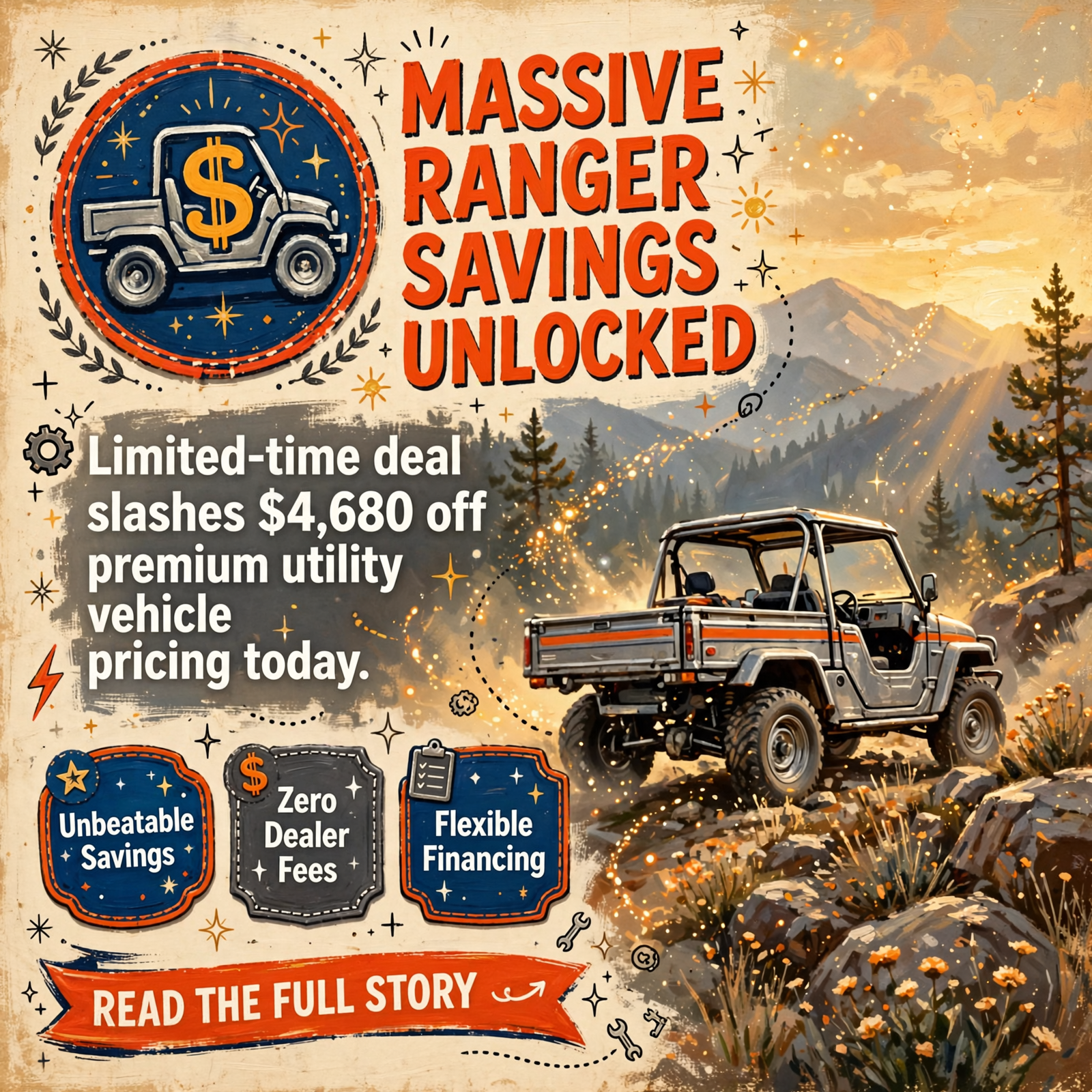 Featured image for "🚨 Pro X Powersports Offers $4,680 Savings on 2026 Polaris Ranger XD 1500 Crew Premium"