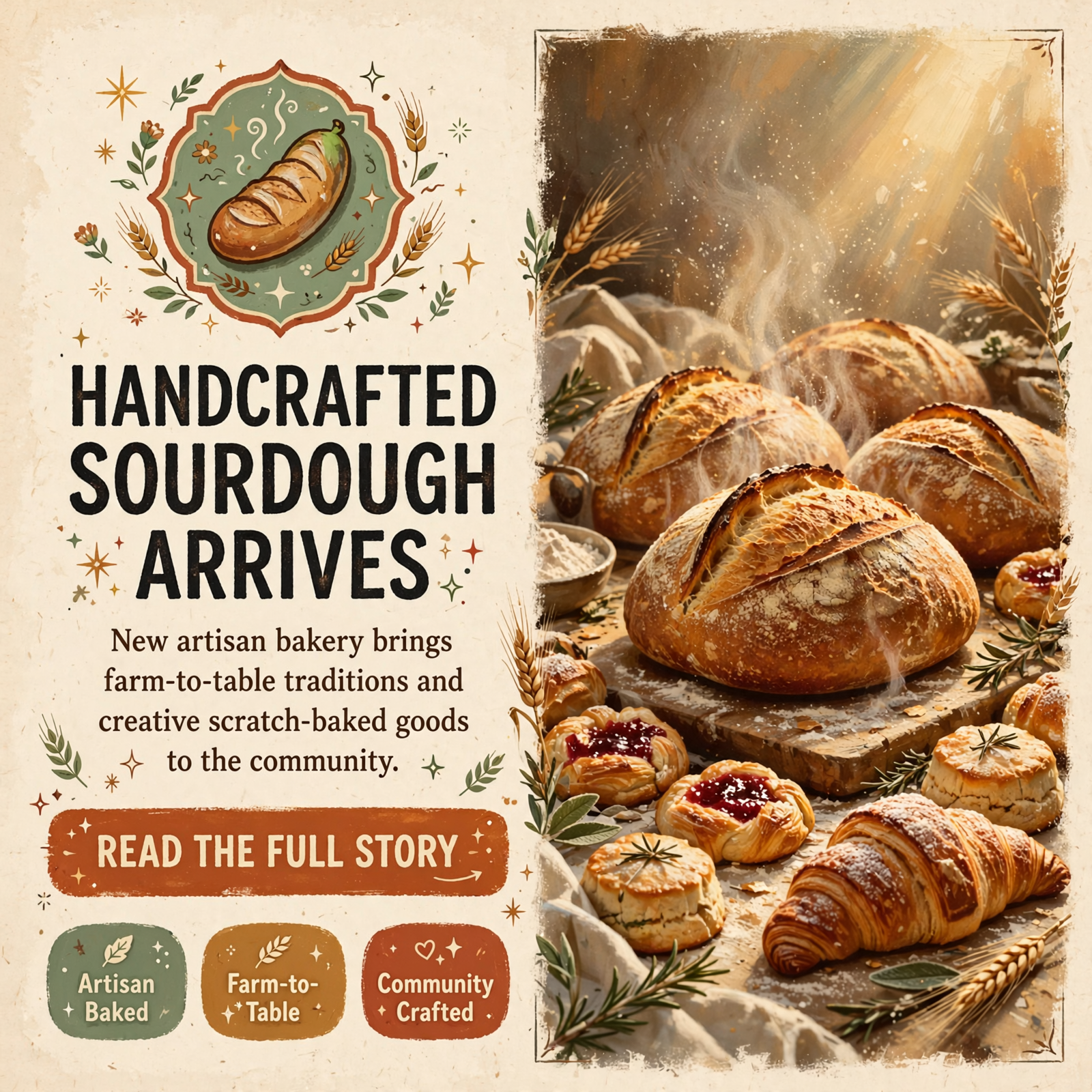 Featured image for "🥖 Garrett Goods & Co Opens in Quebeck with Handcrafted Sourdough and Artisan Pastries"