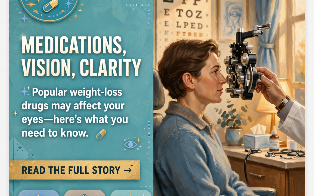 👁️ GLP-1 Medications and Your Eyes: What Local Patients Should Know