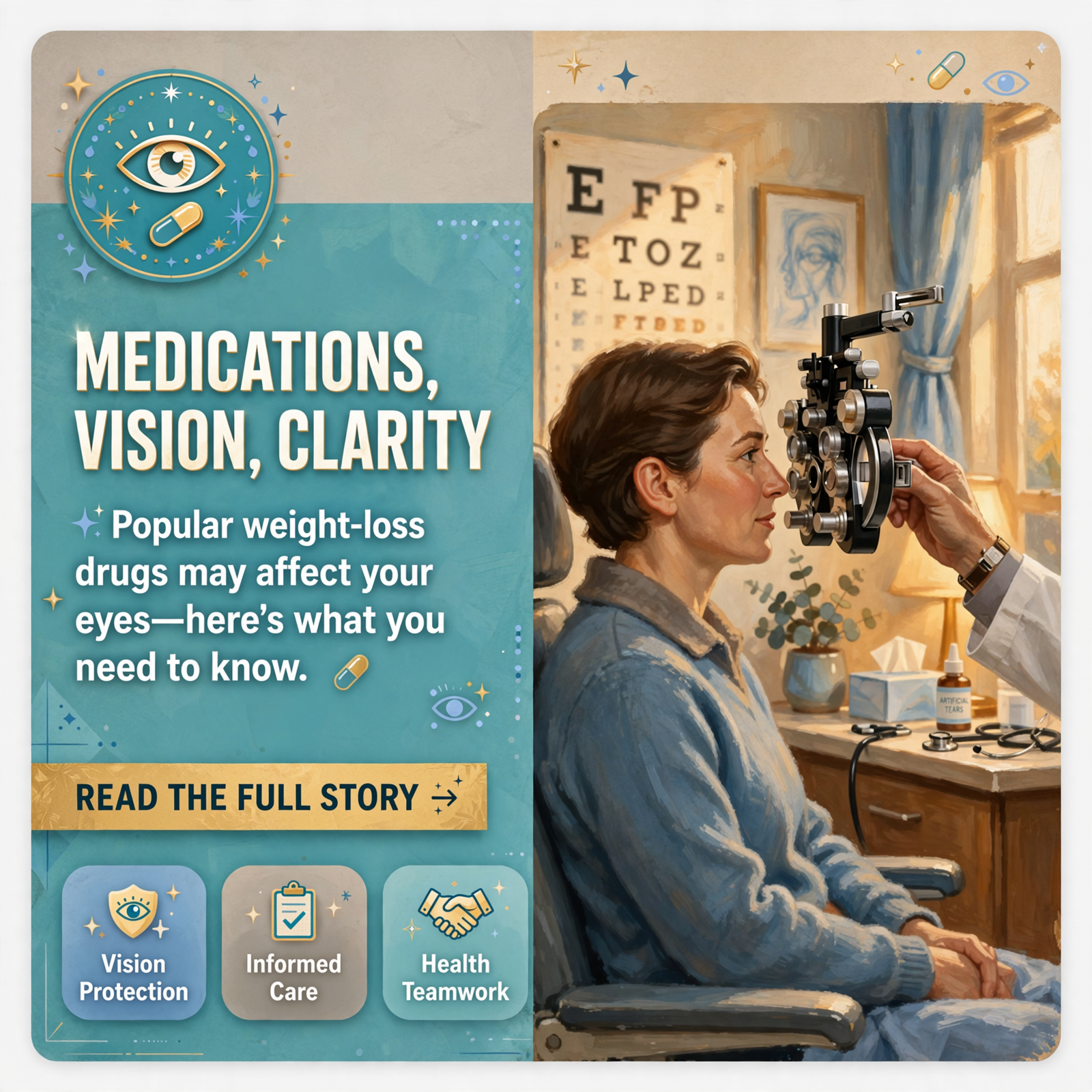 Featured image for "👁️ GLP-1 Medications and Your Eyes: What Local Patients Should Know"