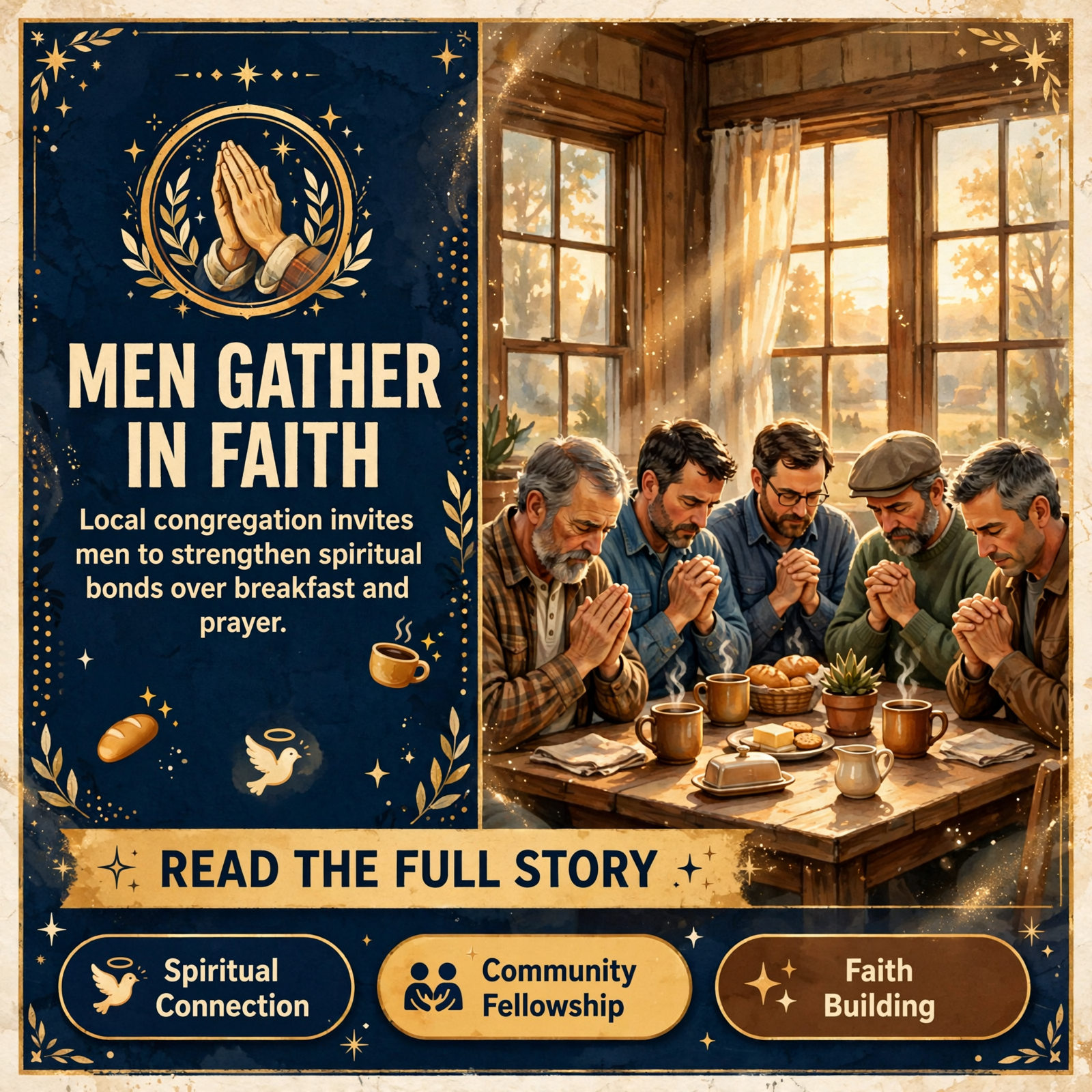Featured image for "🙏 Men's Prayer Breakfast Planned in Dunlap"