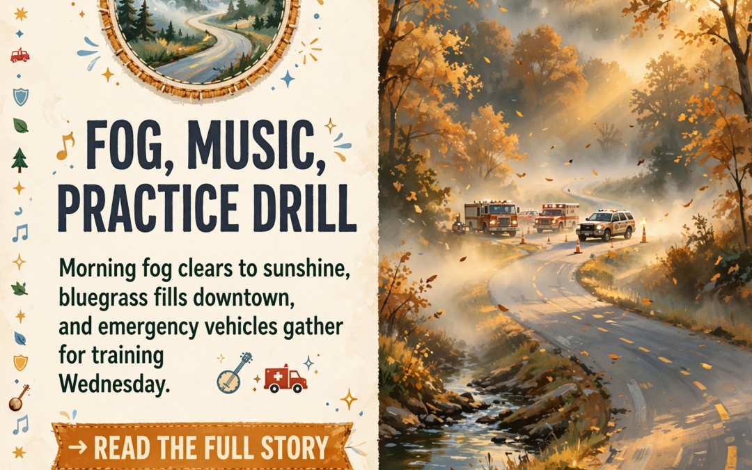 π«οΈ Morning Fog, a Bluegrass Week in Chattanooga and a Drill That’s Only Practice: Your Roads & Commute Report