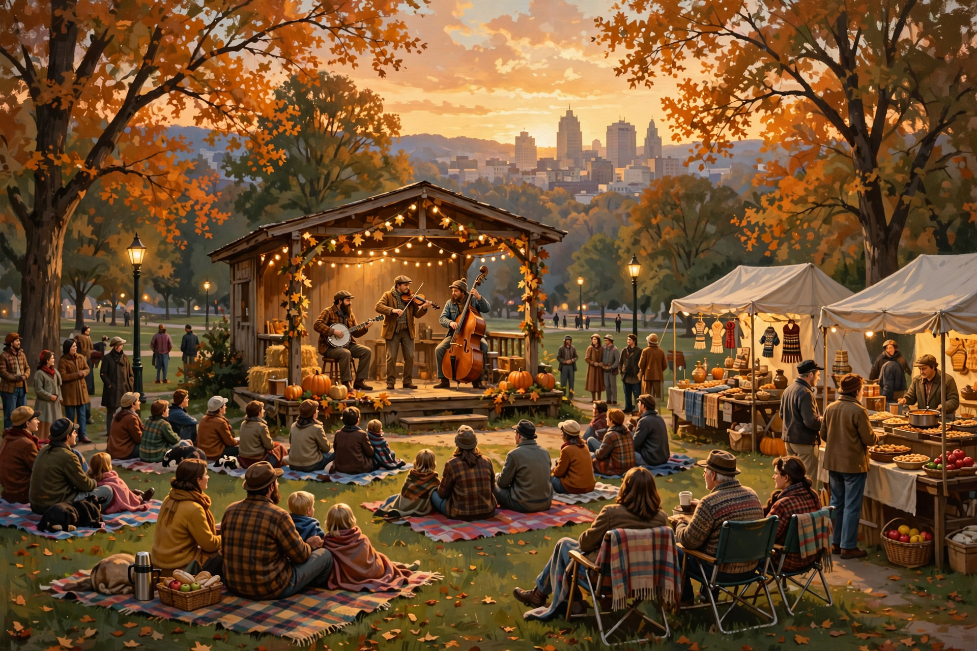 Illustration for 🪕 Bluegrass Week Downtown: Busier Evenings in Chattanooga