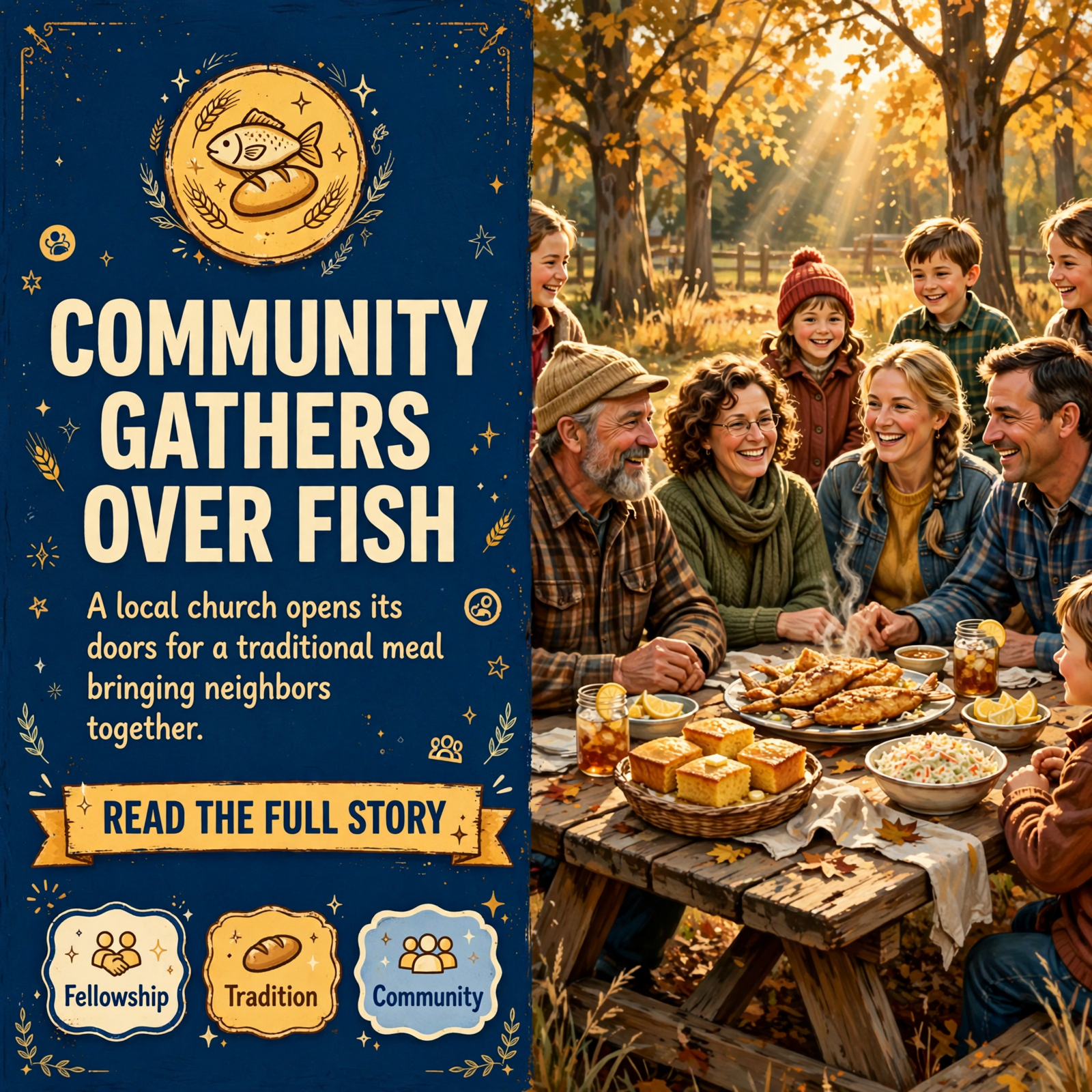 Featured image for "🍽️ South Whitwell Baptist Church Hosts Fish Fry in Whitwell"