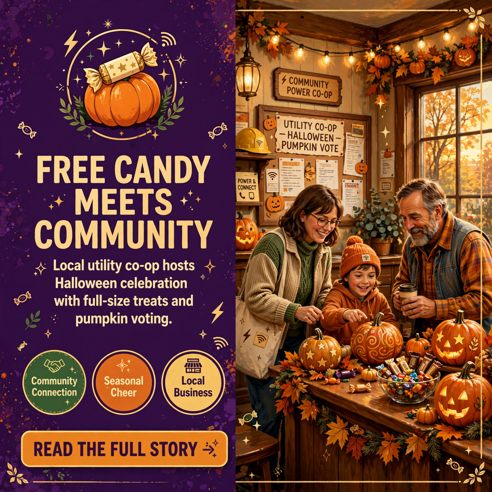 Featured image for "🎃 Early Halloween Celebration Comes to Pikeville Office with Free Candy & Pumpkin Voting"