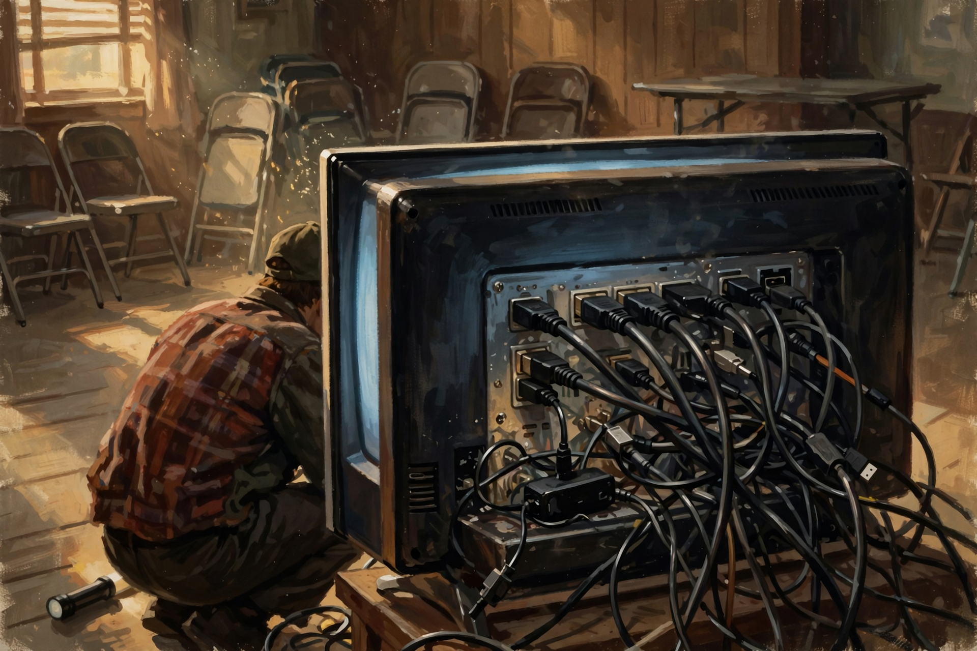 Illustration for 🔌 A Bug Behind the TV, a Watch That Listens, and Glasses That Read the Cards