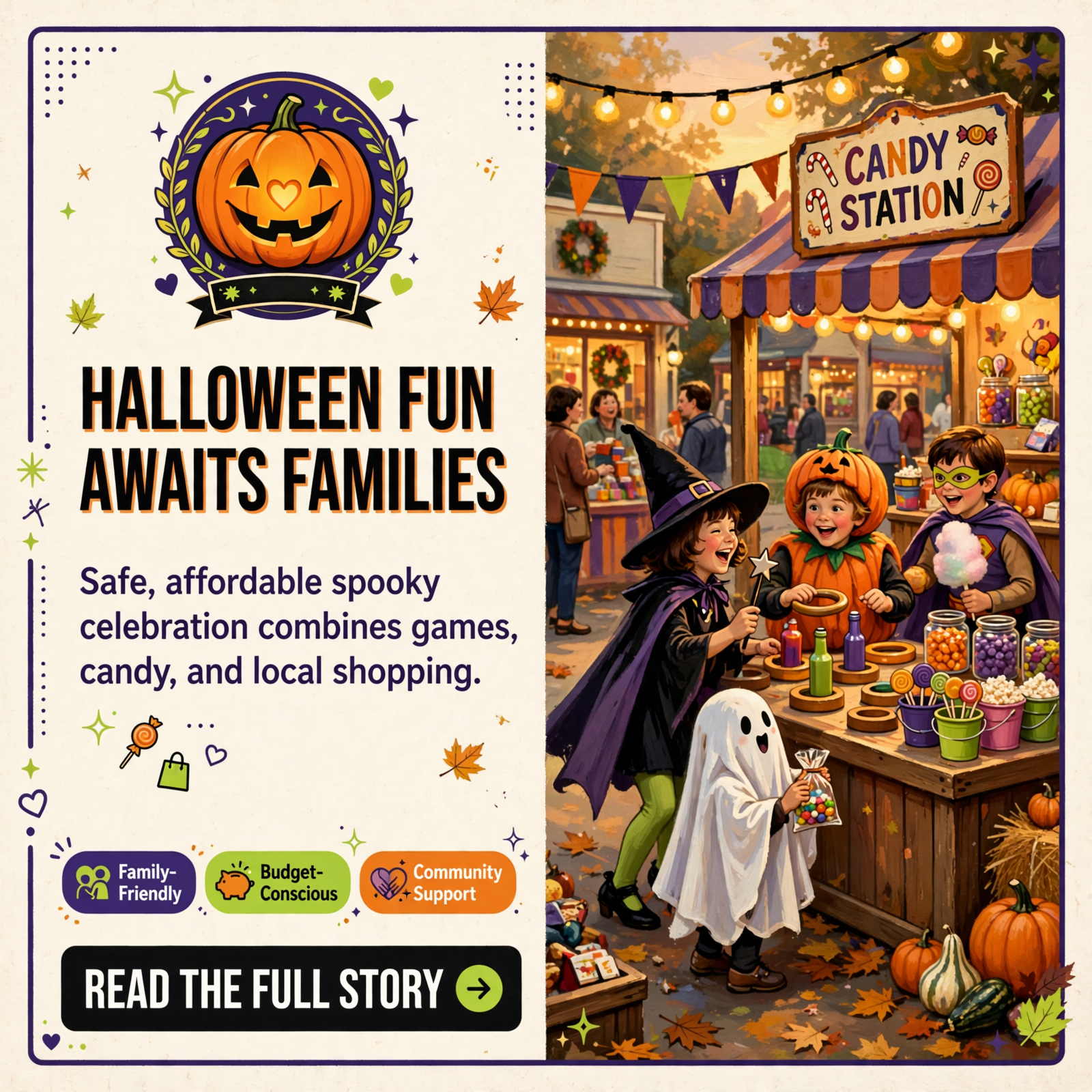Featured image for "🎃 MVYA Spooktacular Brings Family Halloween Fun to Hixson, October 30 - Games, Candy & Local Vendors"