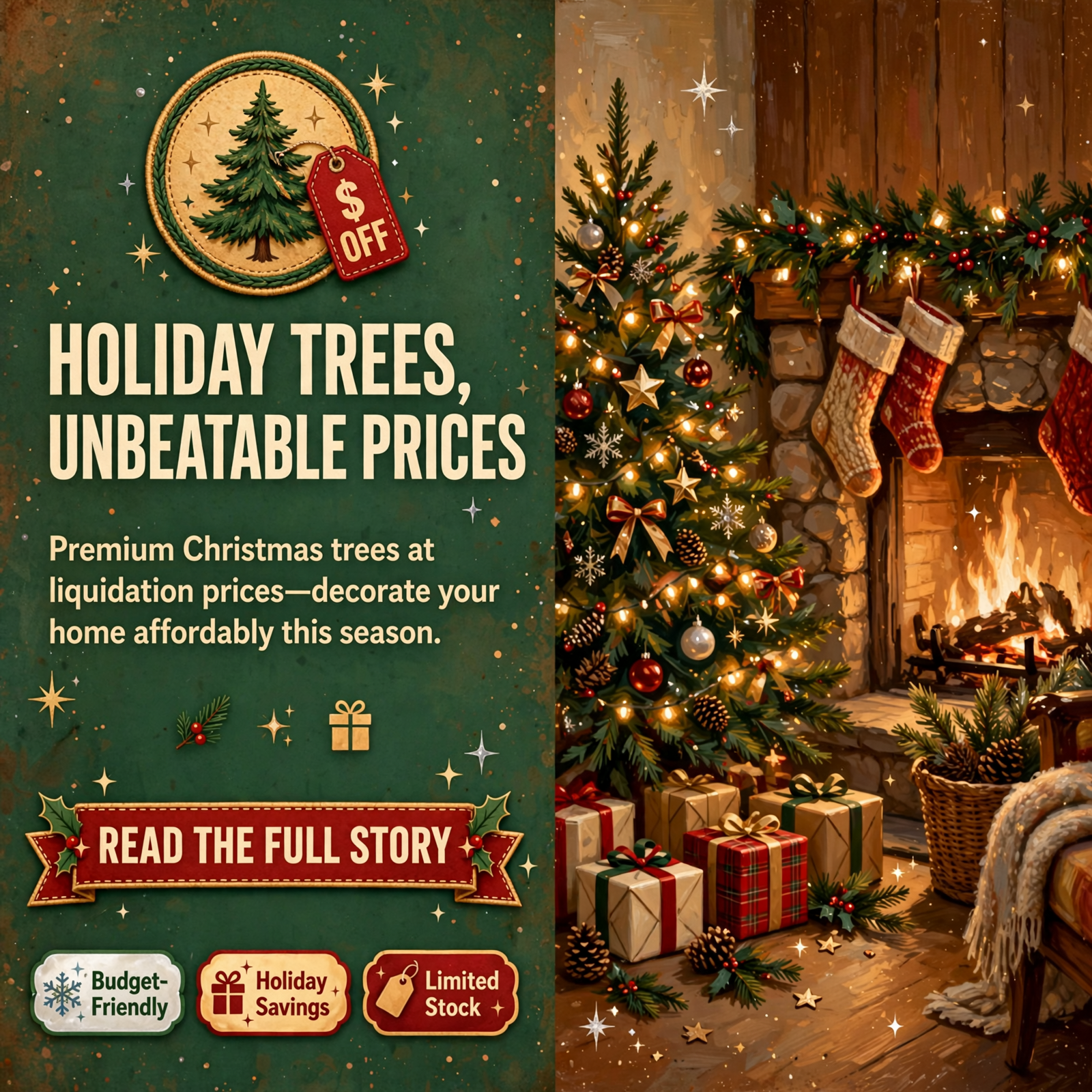 π Christmas Trees at Liquidation Prices Now Available in Crossville β Featured Image Featured image for "π Christmas Trees at Liquidation Prices Now Available in Crossville"