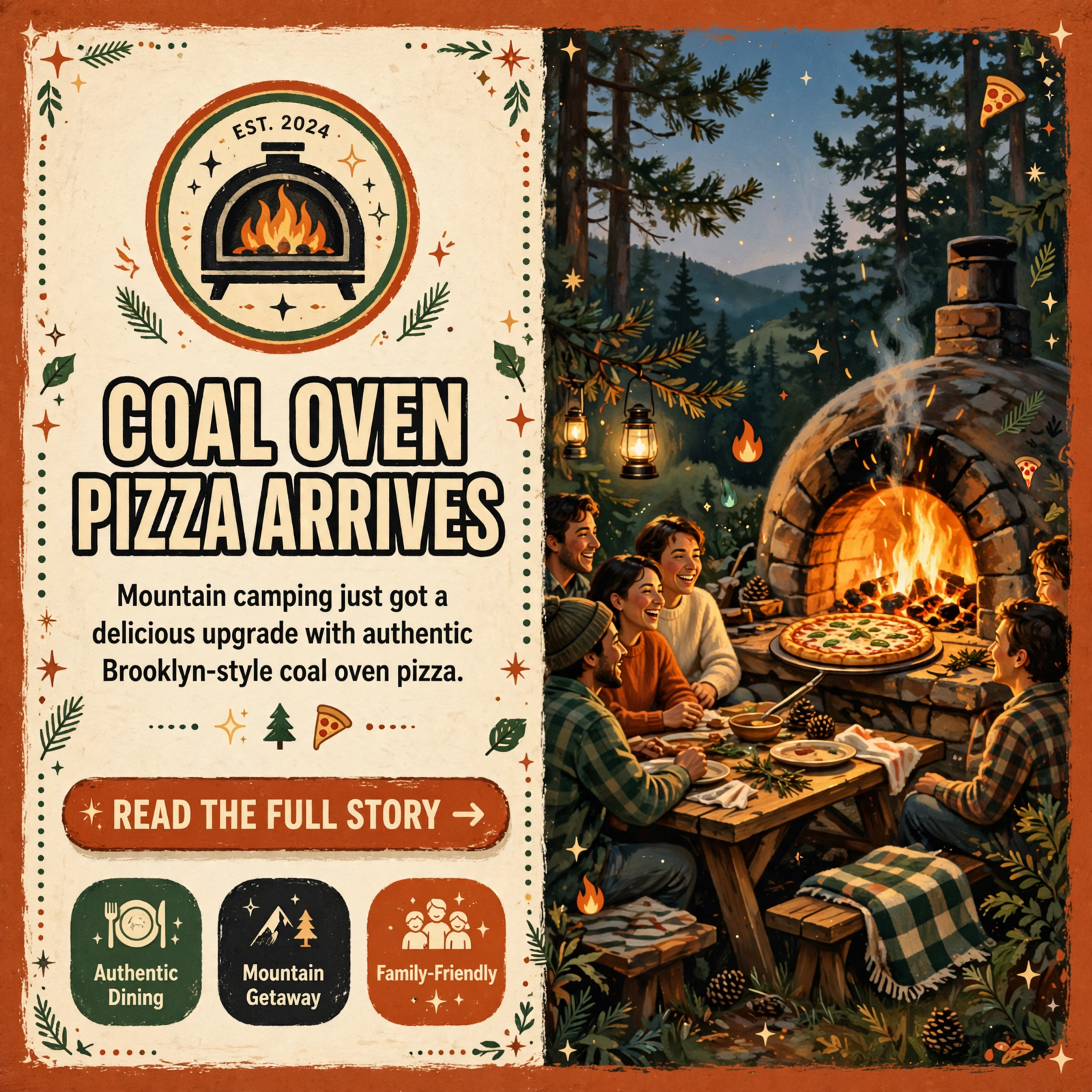 ๐ Coal Oven Pizza Comes to Sasquatch Farm Scenic RV Park & Campground in South Pittsburg โ Featured Image Featured image for "๐ Coal Oven Pizza Comes to Sasquatch Farm Scenic RV Park & Campground in South Pittsburg"
