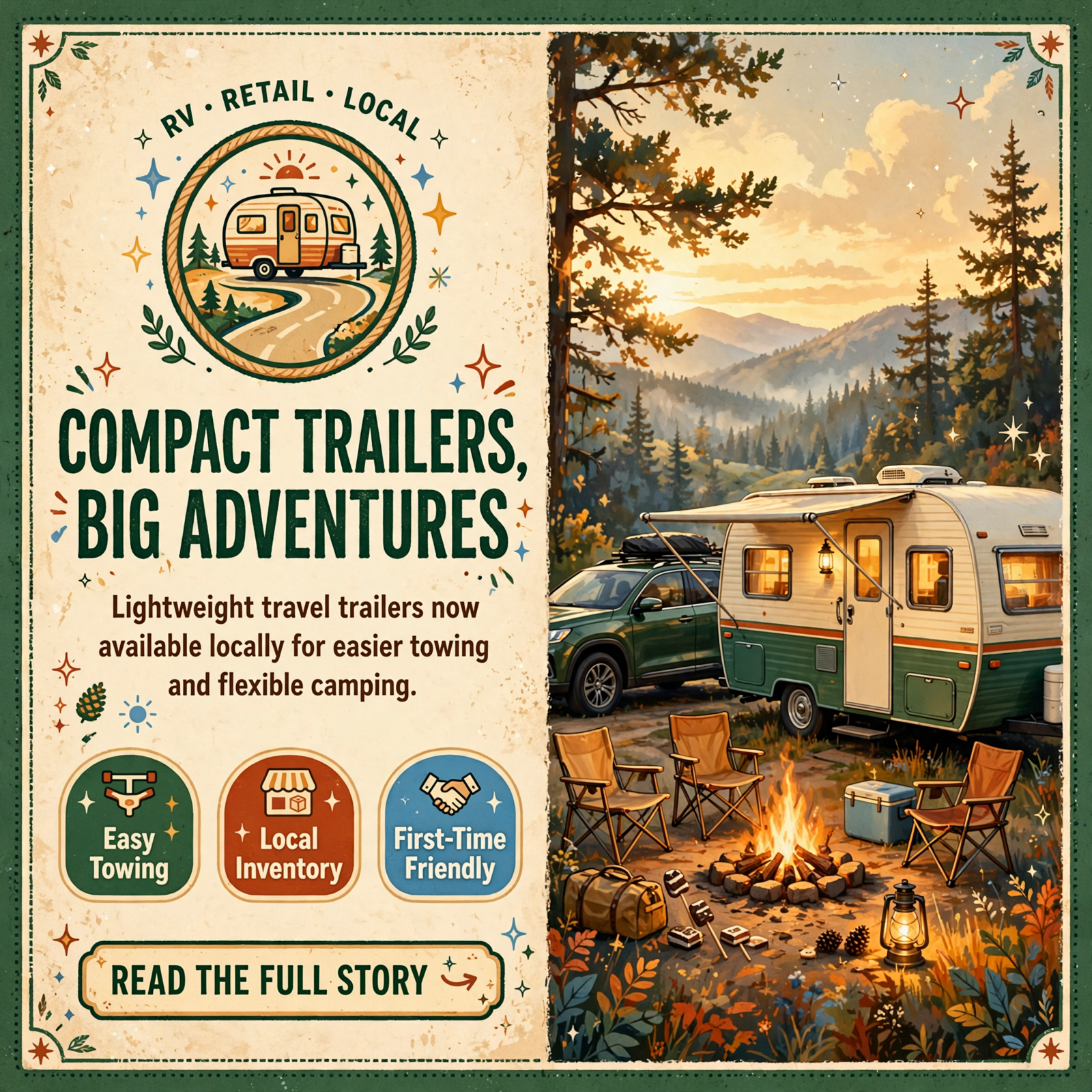 Featured image for "🚐 Coleman Travel Trailers Now Available in Sparta - Easy-to-Tow Options for Valley Adventurers"