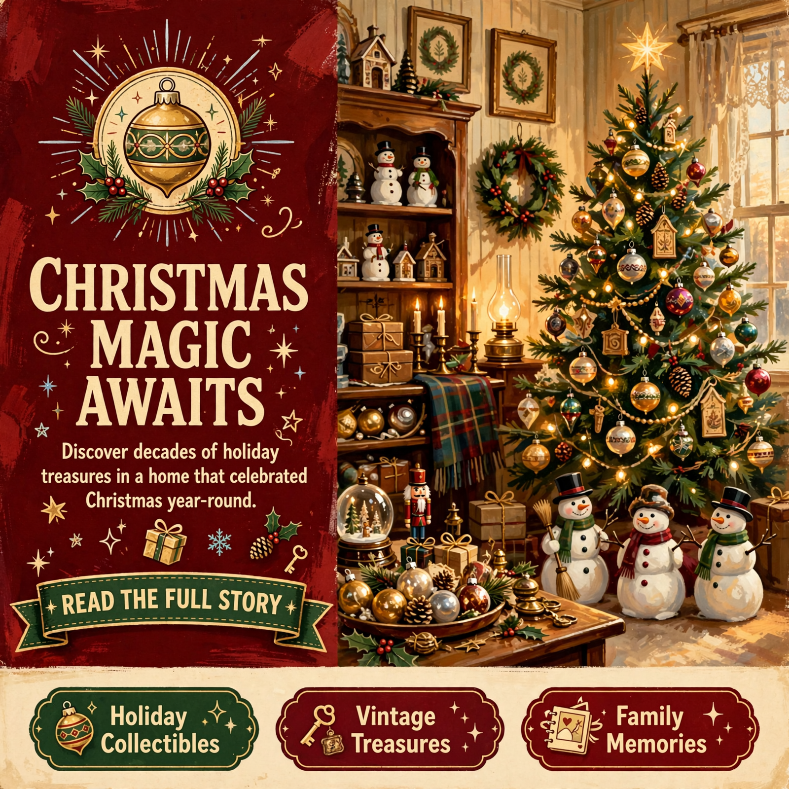 Featured image for "🎄 Christmas Treasures Come to Life at Kathy Sallee & Jack Sallee Estate Sale in Cookeville"