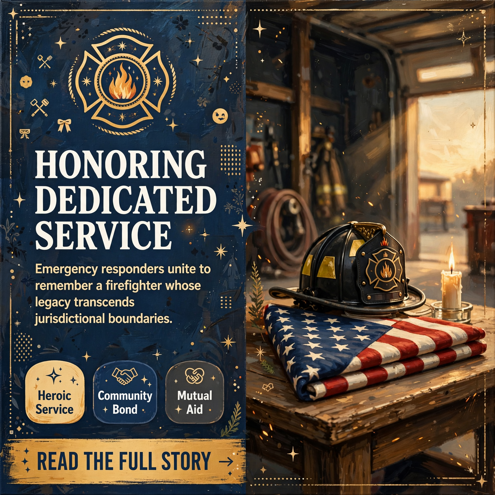 Featured image for "🚒 Emergency Services Community Mourns Fallen Pikeville Firefighter Ryan Angel"
